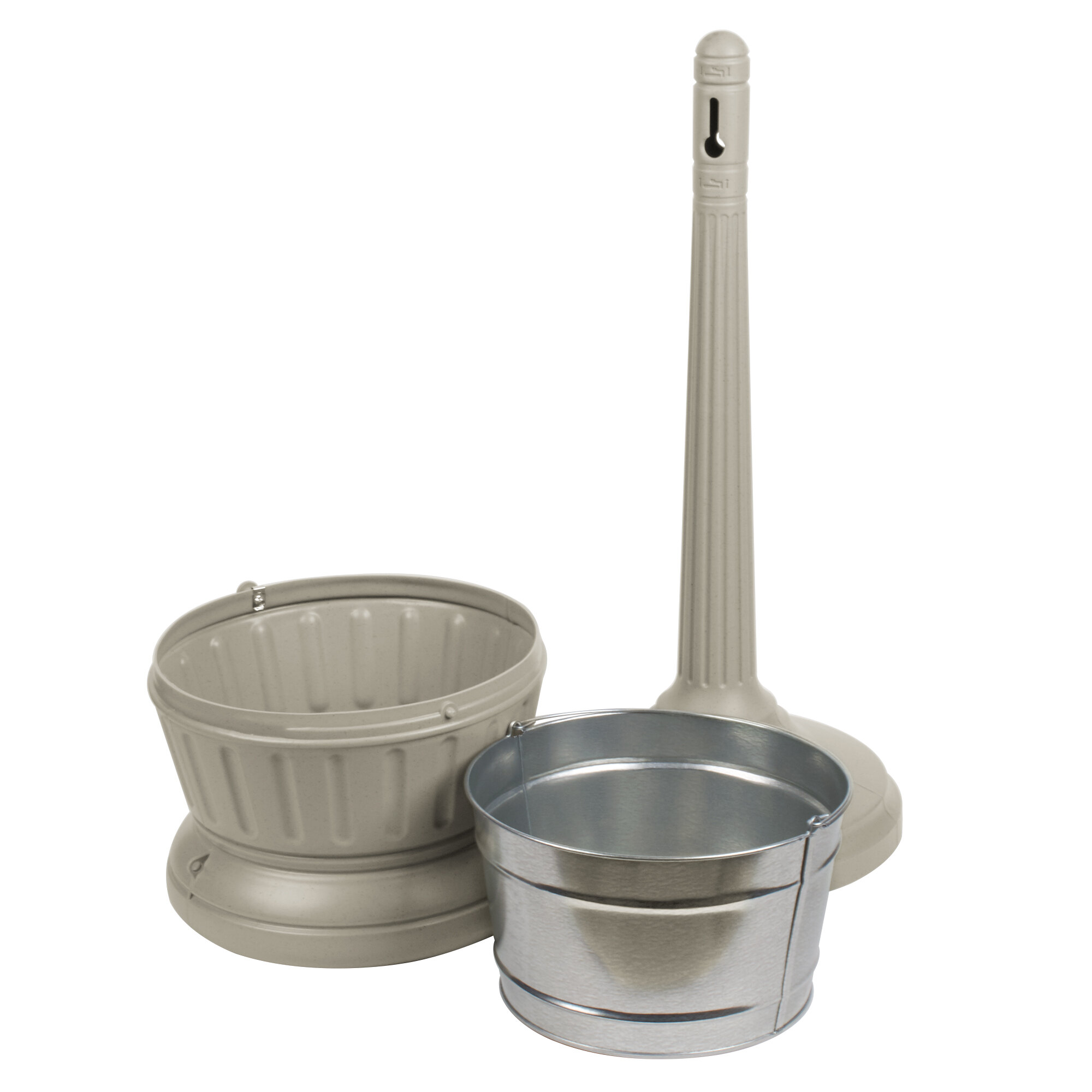 Commercial Zone 711302 Smokers' Outpost Standard 16 Qt. Beige Cigarette