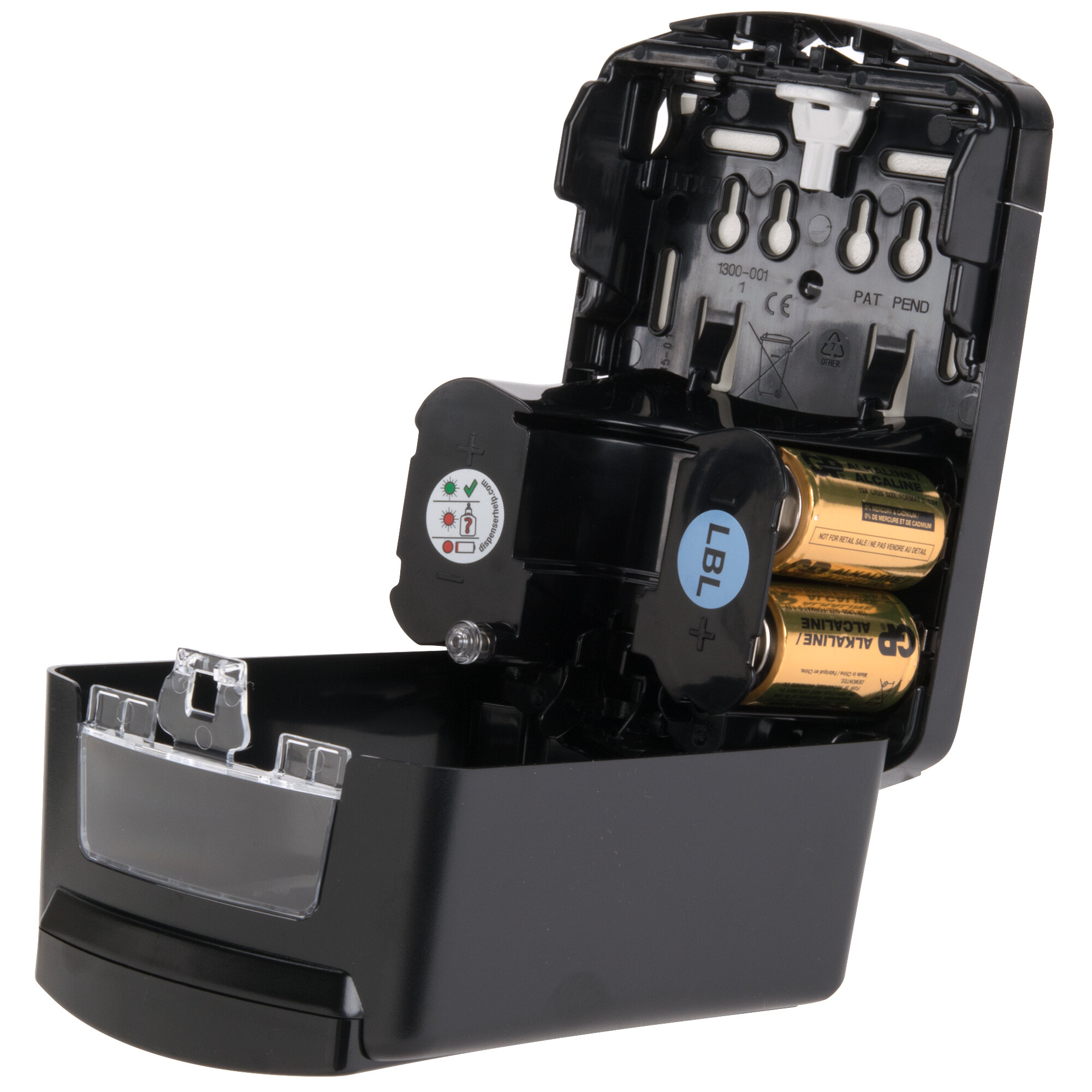 Purell® 132804 LTX7 700 mL Black Touchless Hand Sanitizer Dispenser