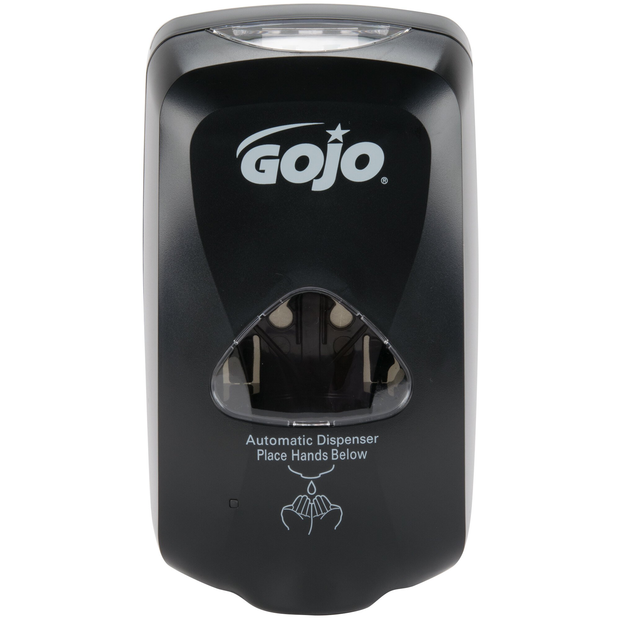 GOJO® 273012 TFX 1200 mL Black Touchless Hand Soap Dispenser