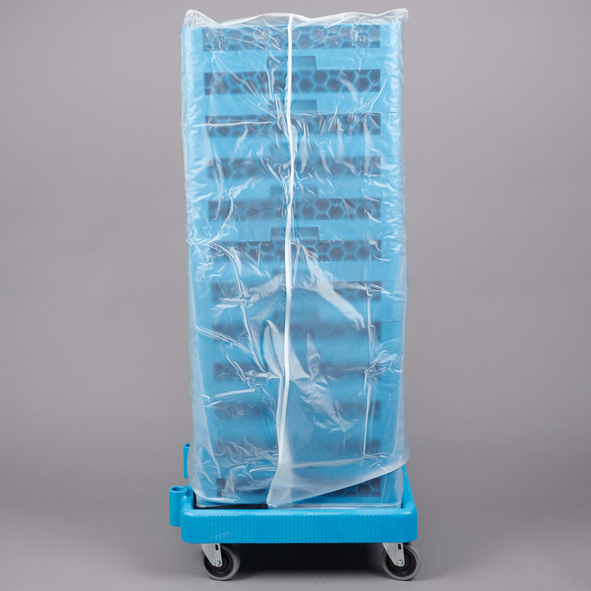 Carlisle RDC107 OptiClean 48" Clear Glass Rack Dust Cover