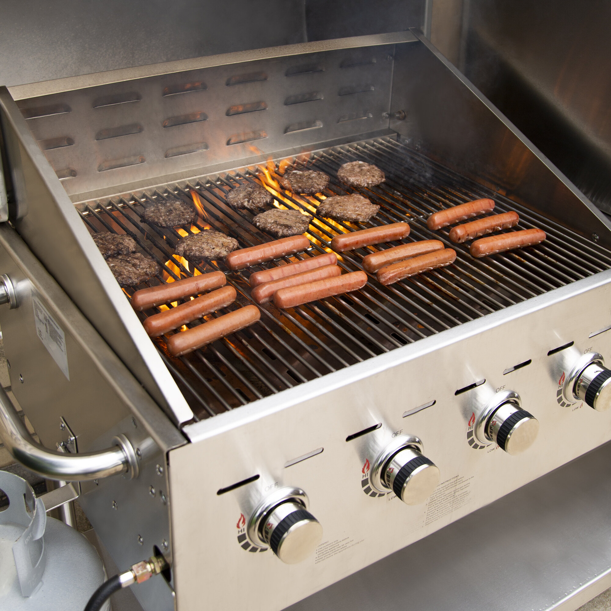 Backyard Pro C3H860DEL Deluxe 60" Stainless Steel Liquid Propane