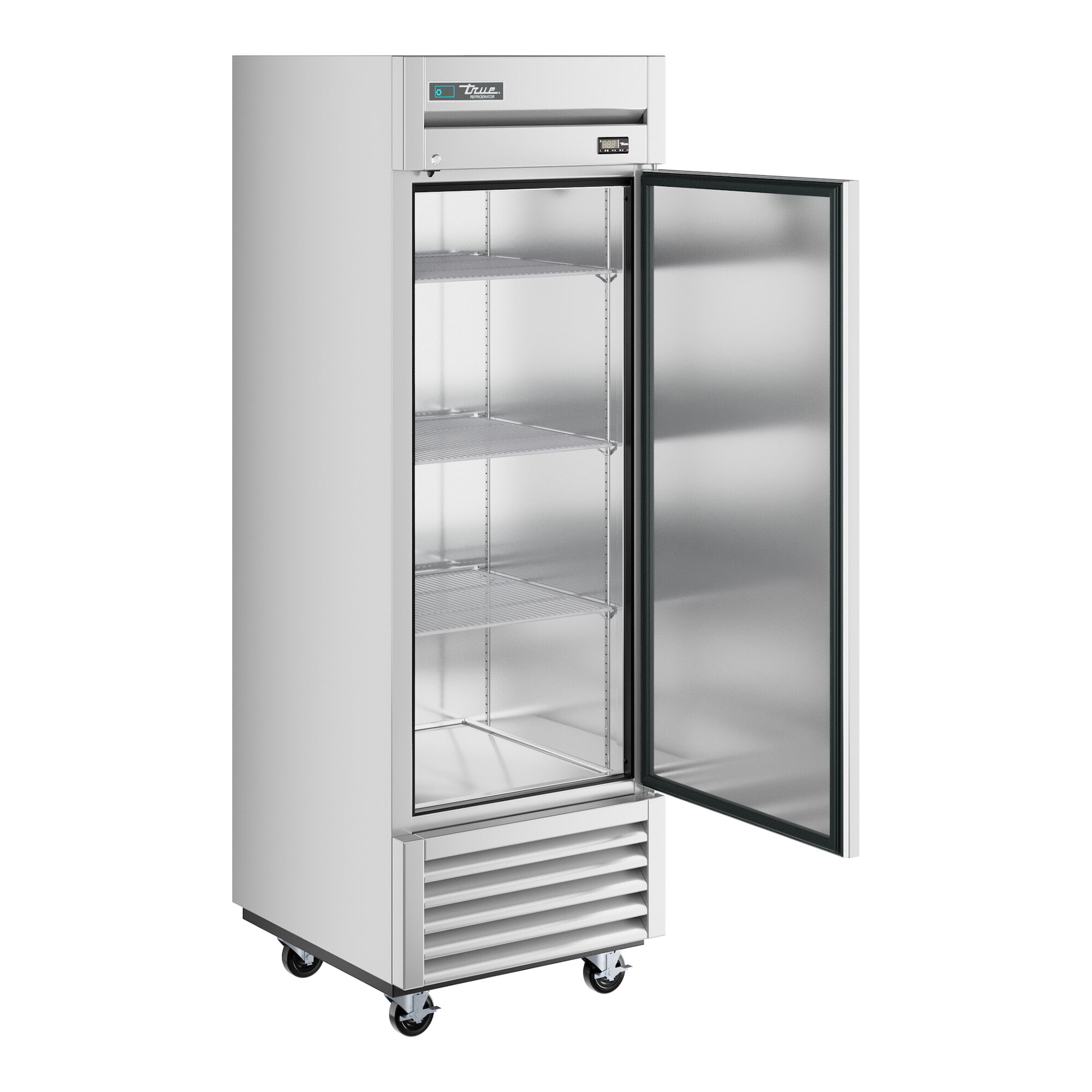 27" Réfrigérateur encastré à porte pleine en acier inoxydable True TS-23-HC — image 3