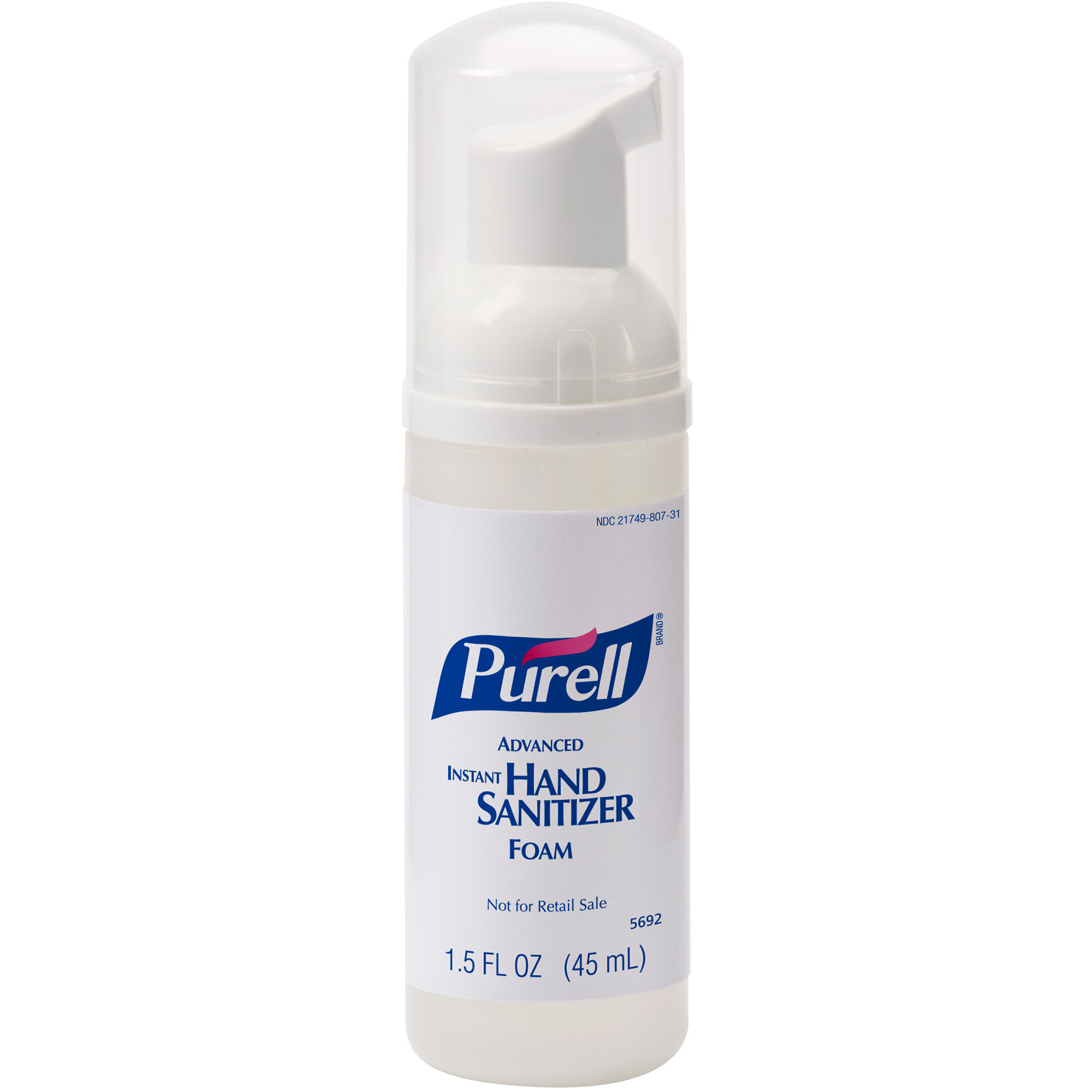 Purell® 569224 Advanced 45 mL Foaming Instant Hand Sanitizer 24/Case