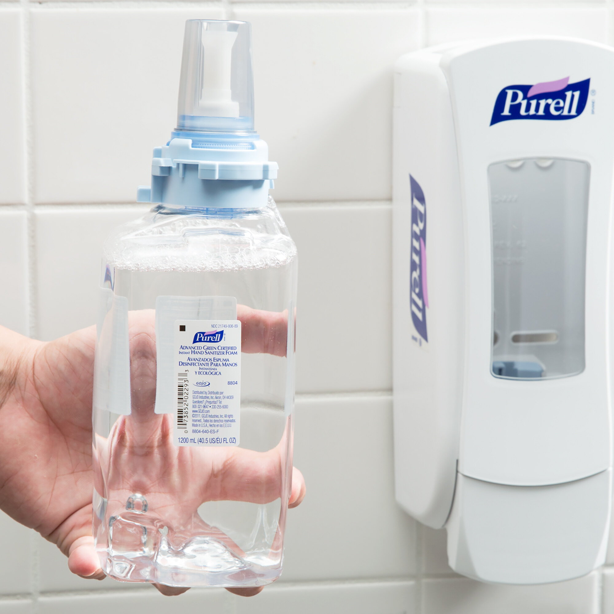 Purell® 8804-03 ADX Advanced Green Certified 1200 mL Foaming Instant ...