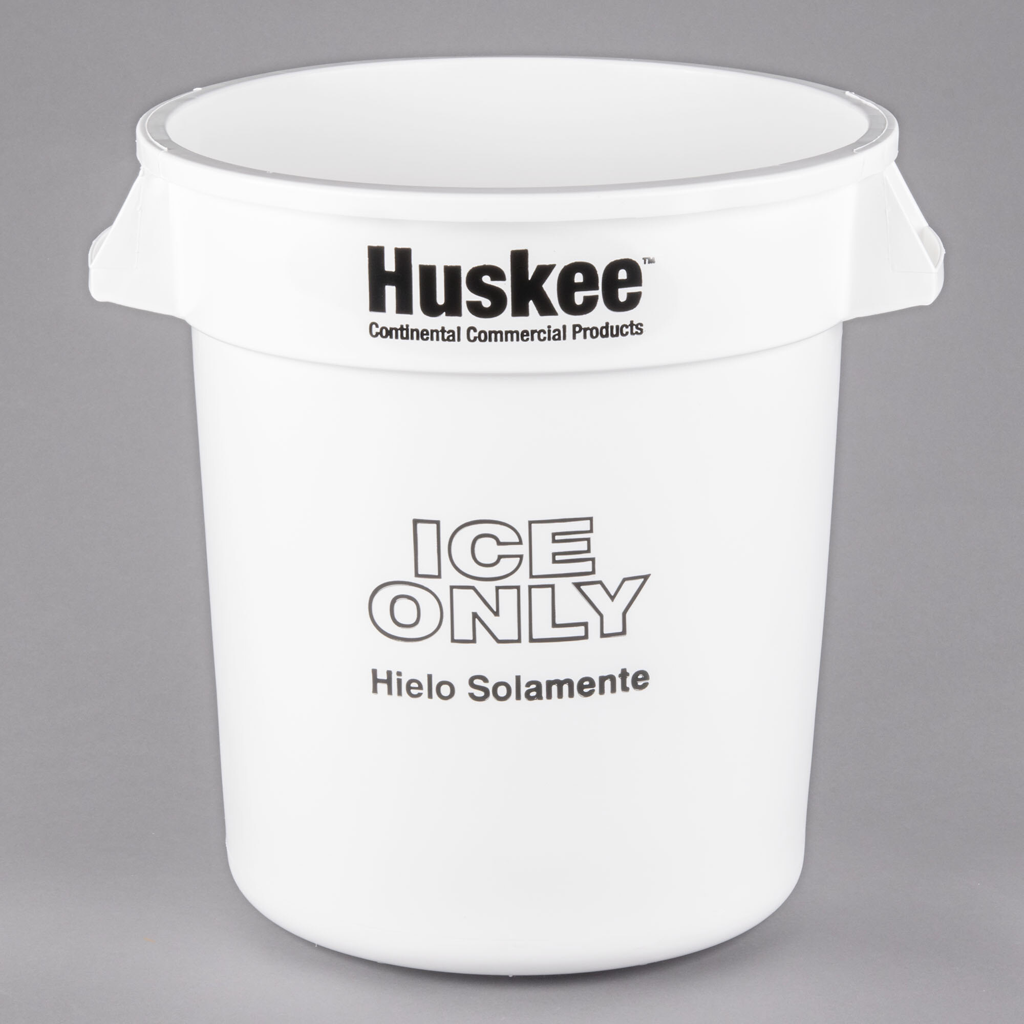 Continental 1001ICE Huskee 10 Gallon White Ice Bucket