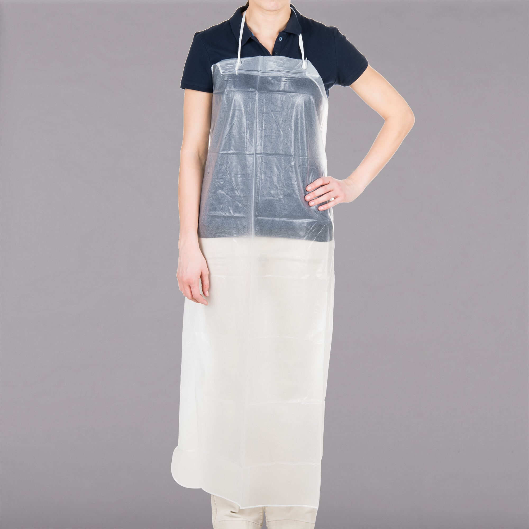 Clear 8 Mil Vinyl Dishwasher Apron