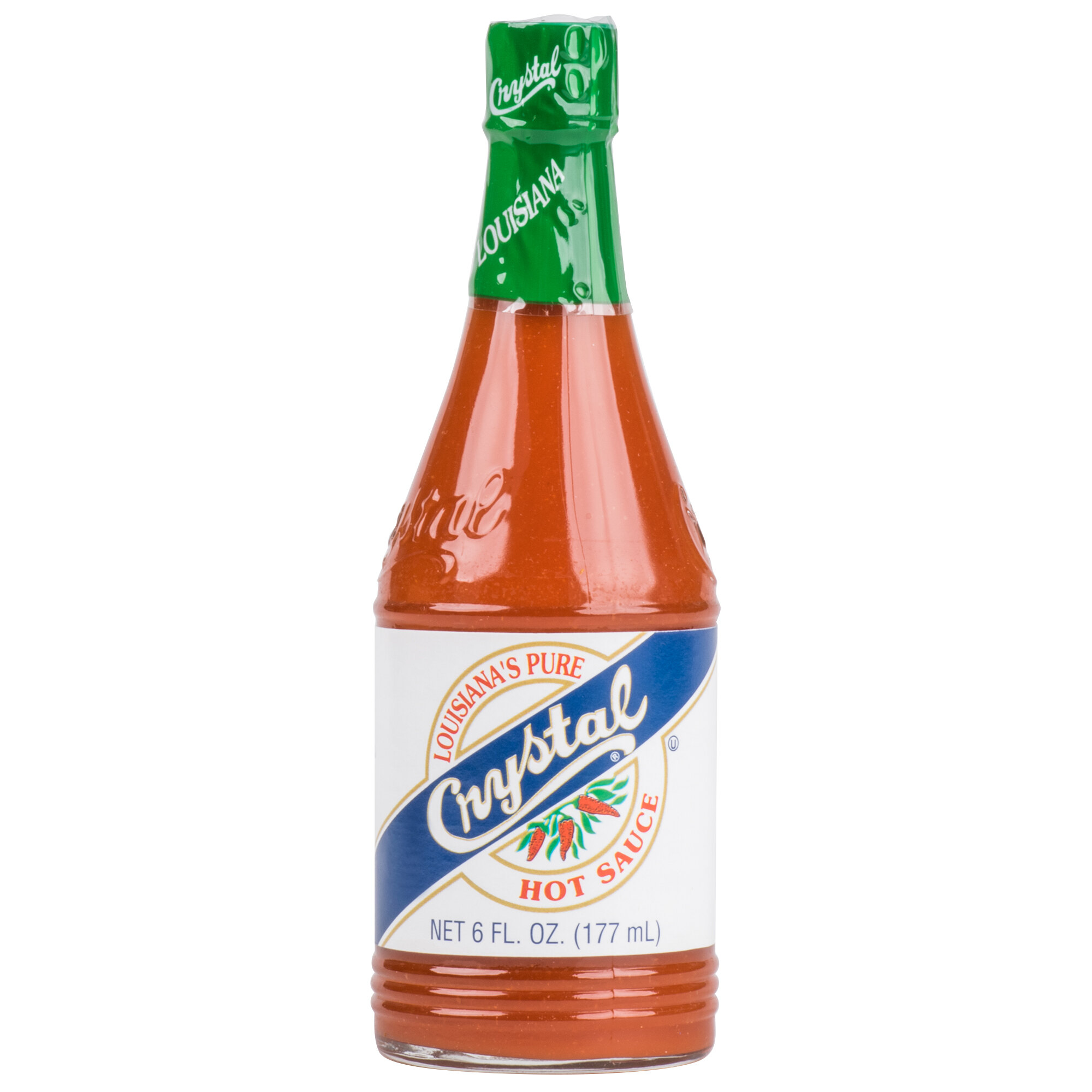 Crystal 6 oz. Hot Sauce 24/Case