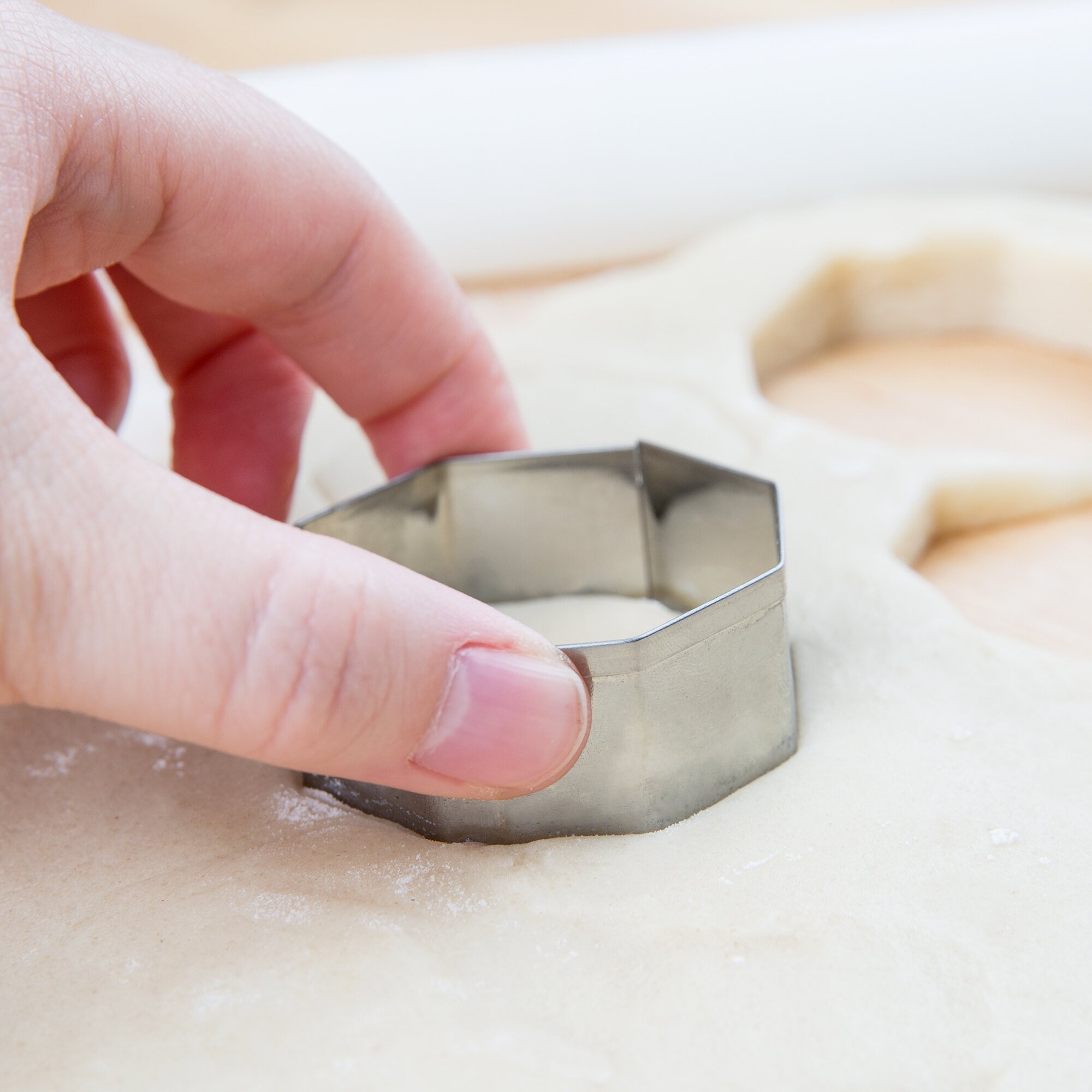 Ateco 4845 24Piece Stainless Steel Geometric Shapes Cutter Set