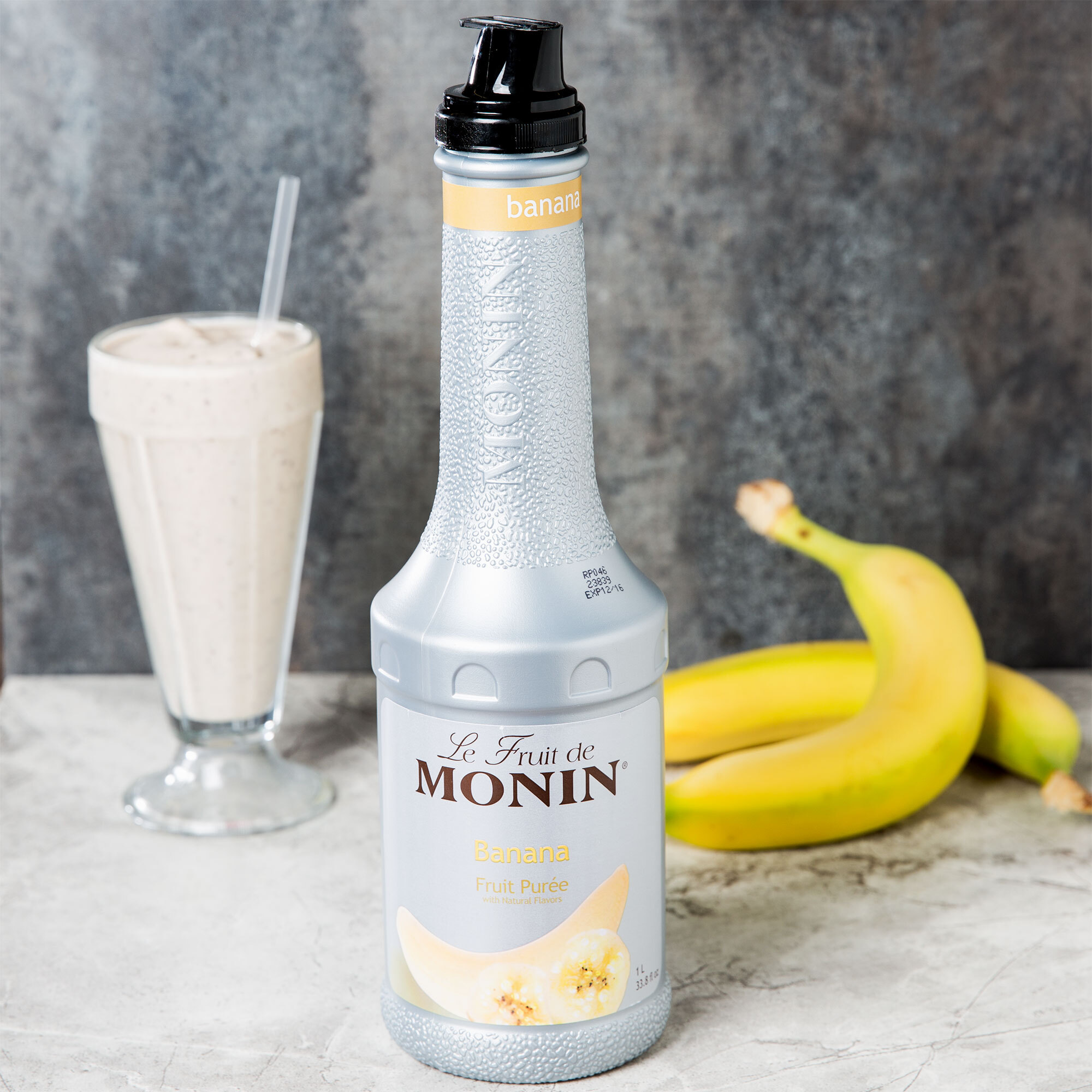 Monin Banana Fruit Puree 1 Liter
