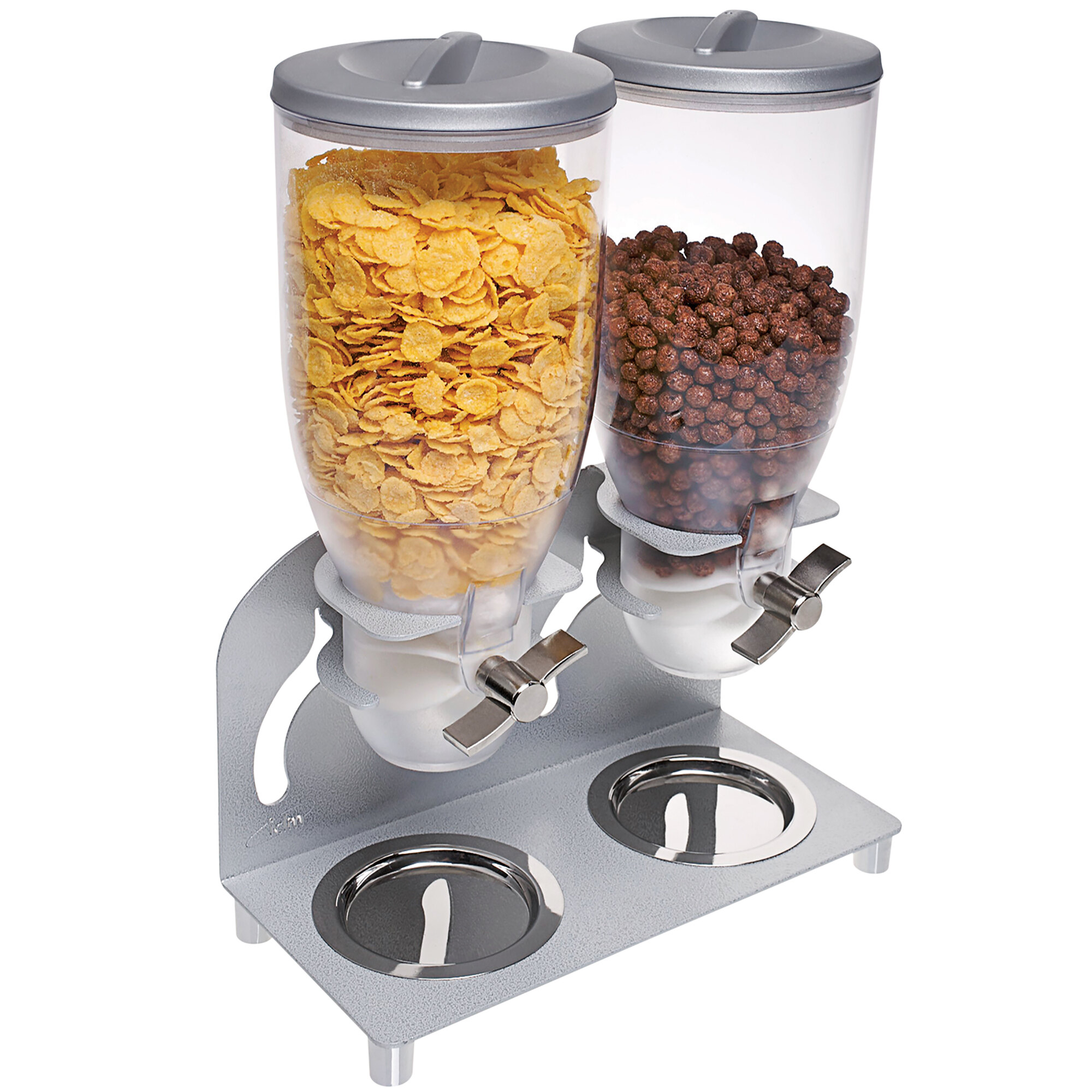 Cal-Mil 3510-2-39 Platinum Turn and Serve 3.5 Liter Double Canister