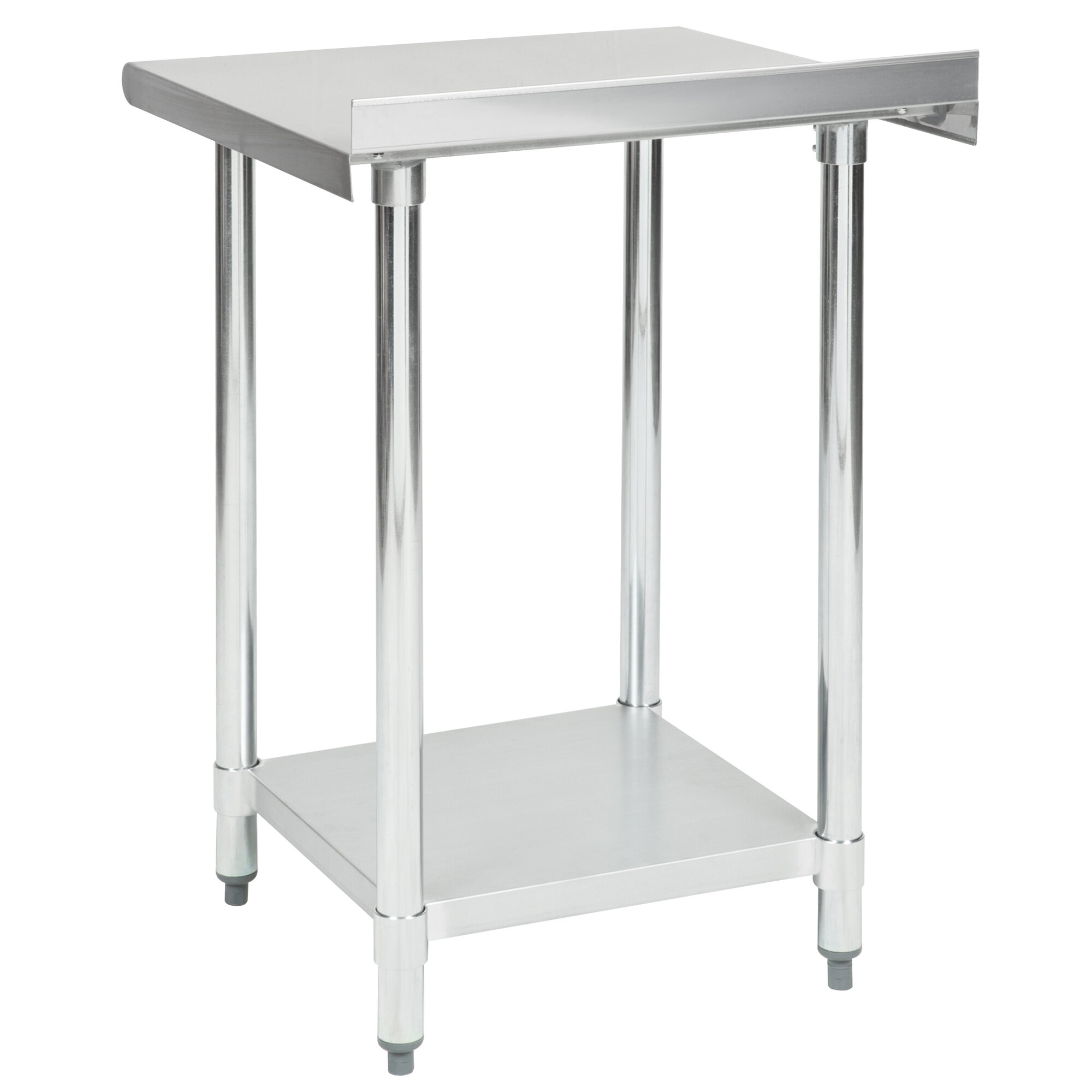Steelton 24" x 24" 18 Gauge 430 Stainless Steel Work Table with