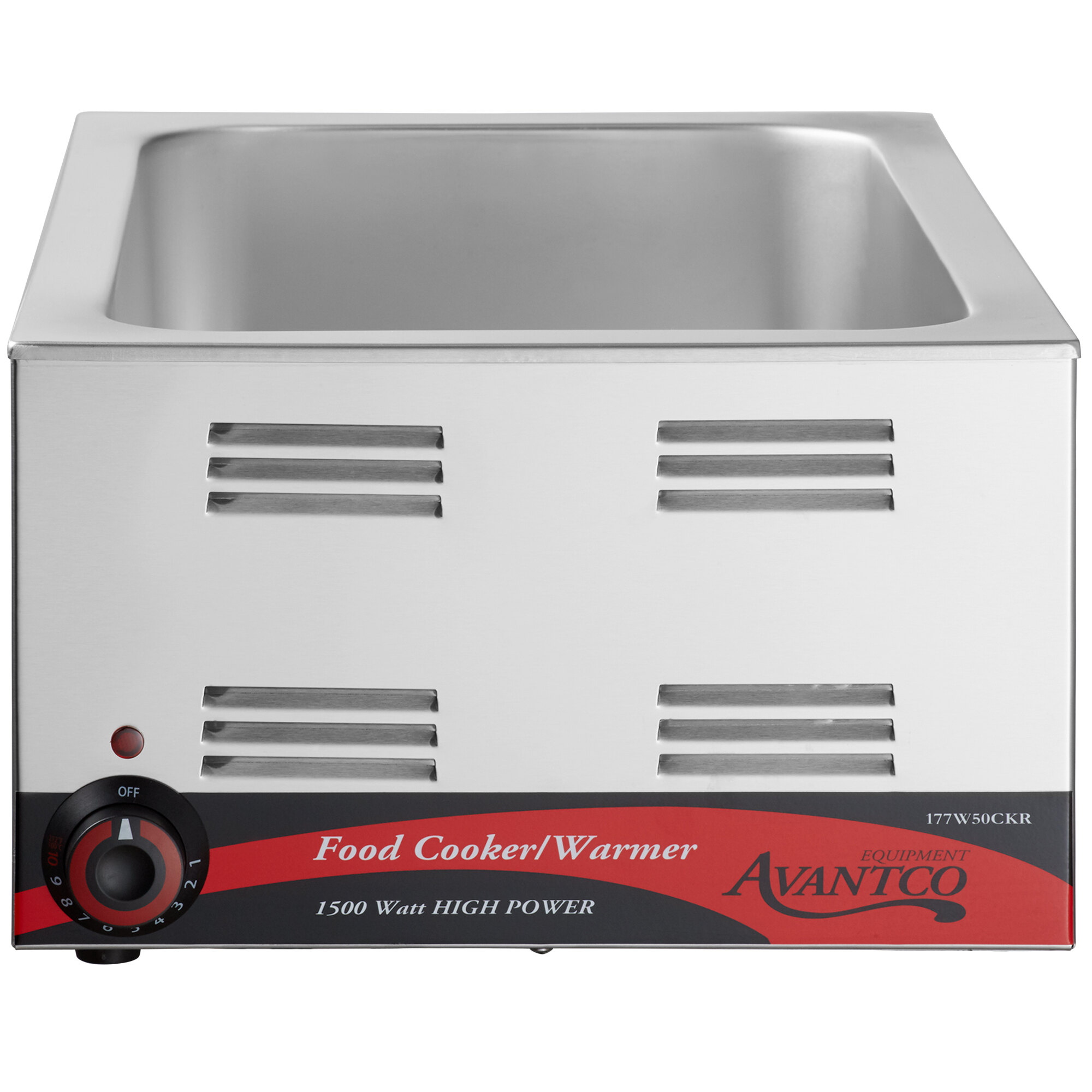 Avantco Electric Countertop Food Cooker / Warmer 12" x 20"
