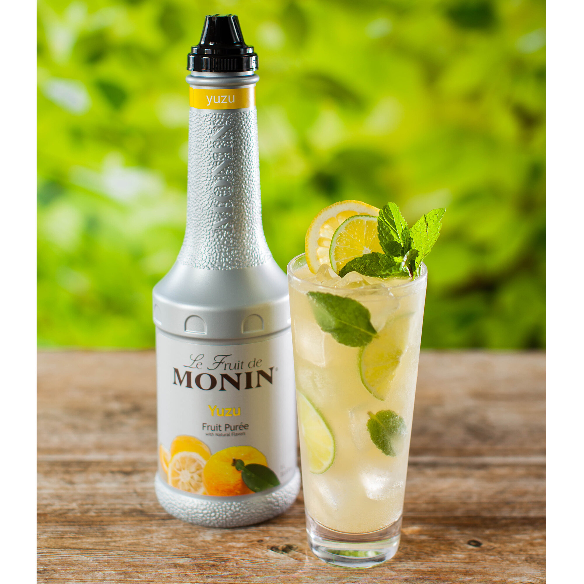 Monin Yuzu Fruit Puree (1 Liter) Shop staurantStore