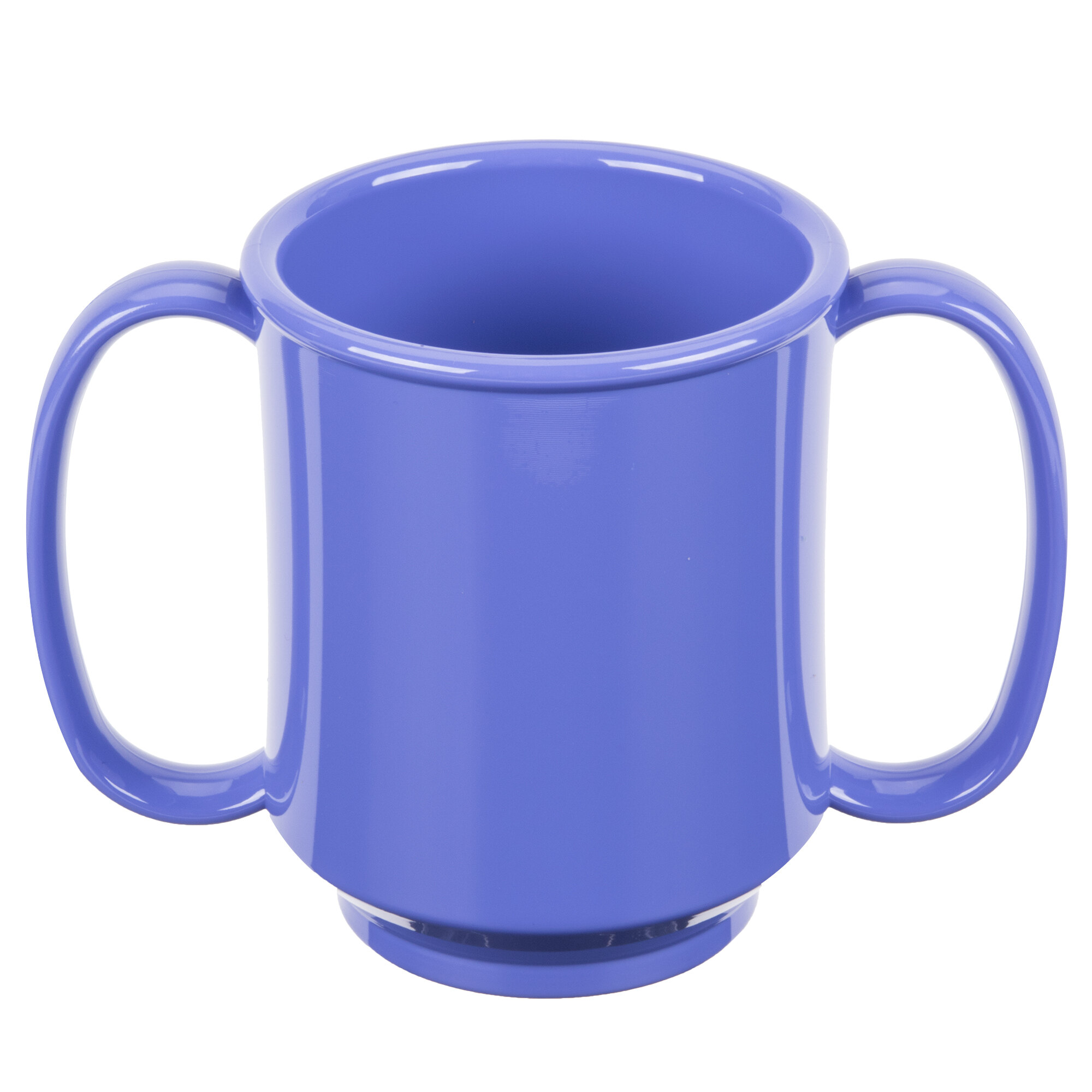 Get Sn 103 Pb 8 Oz Peacock Blue Tritan Plastic Two Handle Mug 24case 2353