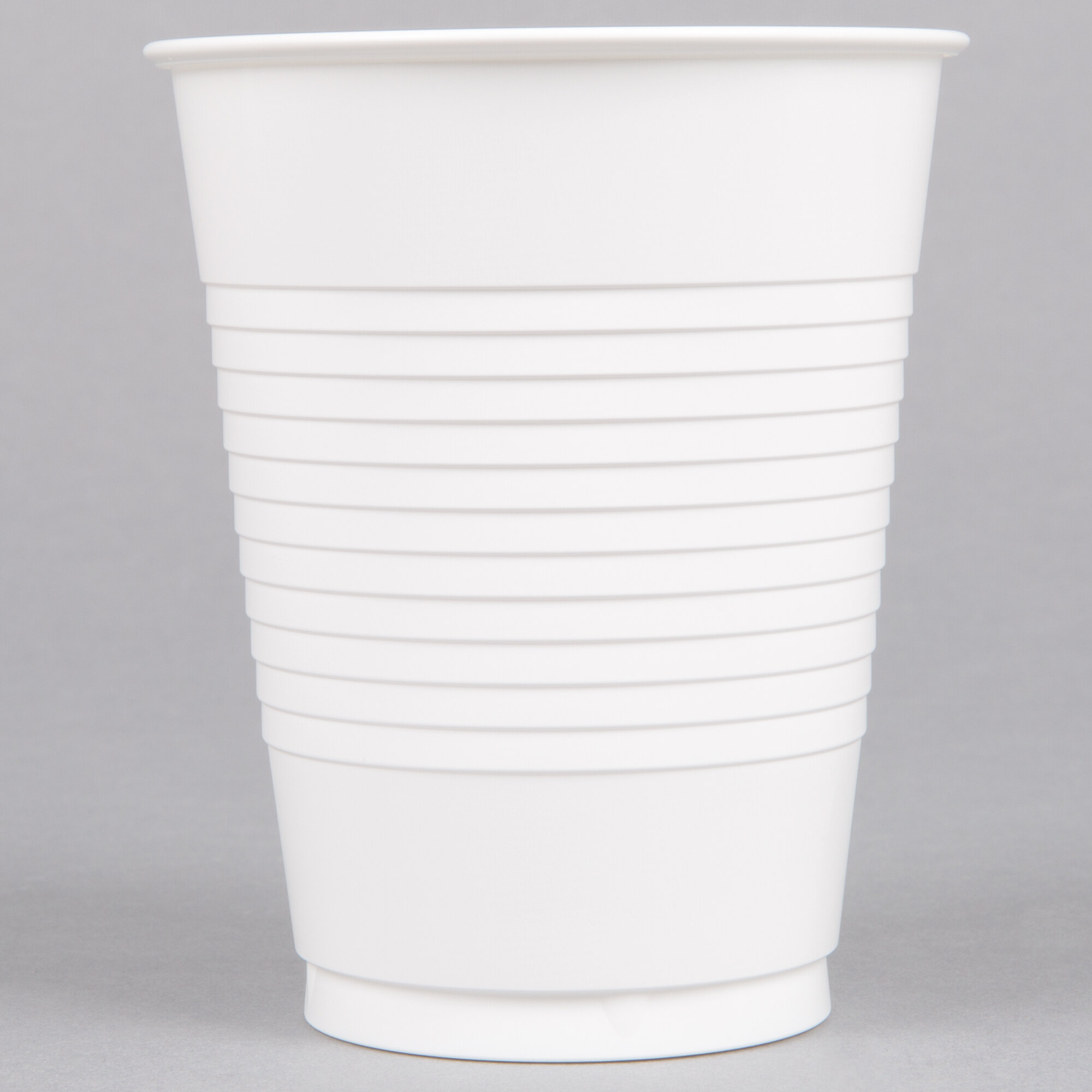 Creative Converting 28000081B 16 oz. White Plastic Cup 50/Pack