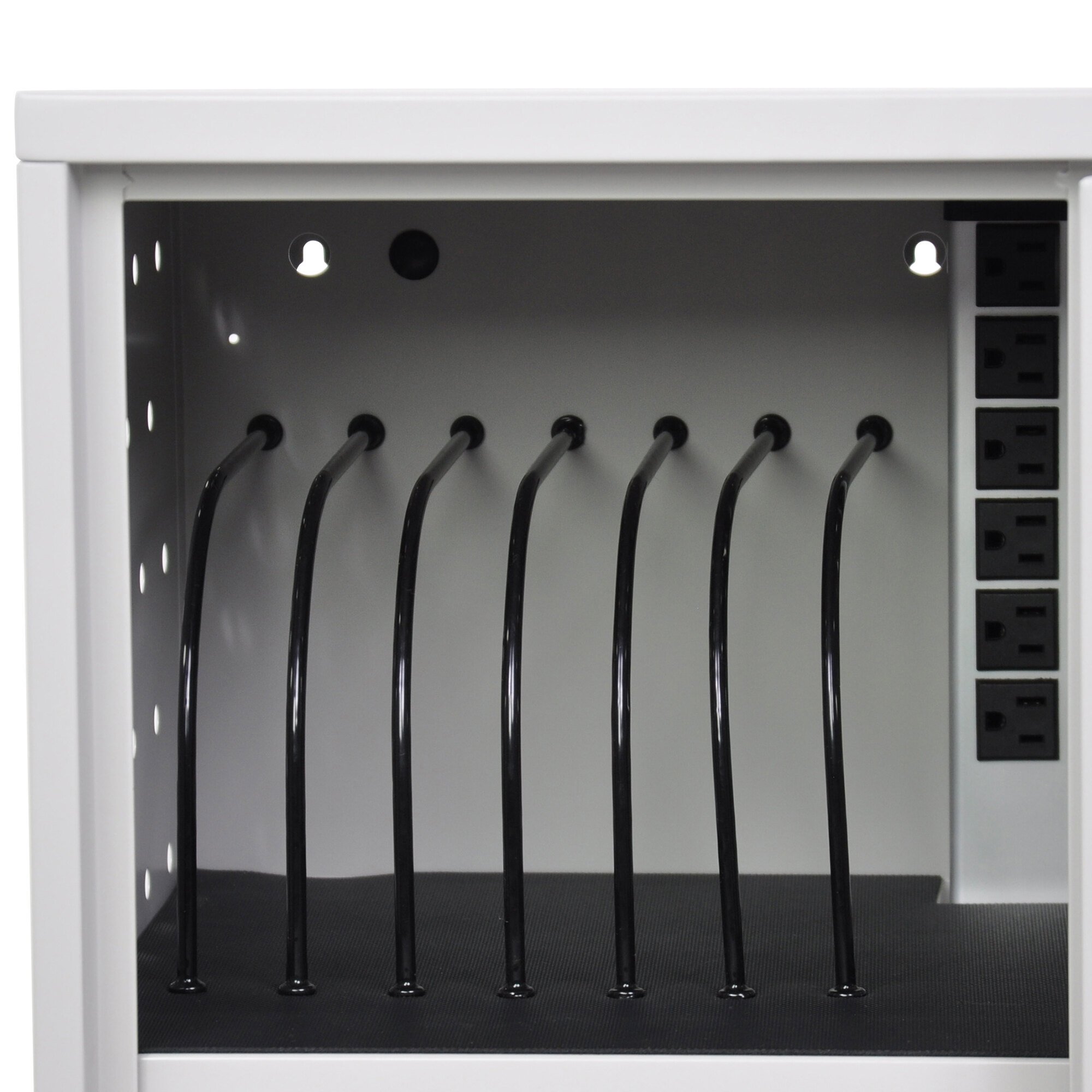 Luxor LLTMWV12G Vertical Wall Mount / Desktop 12 Tablet Charging Station