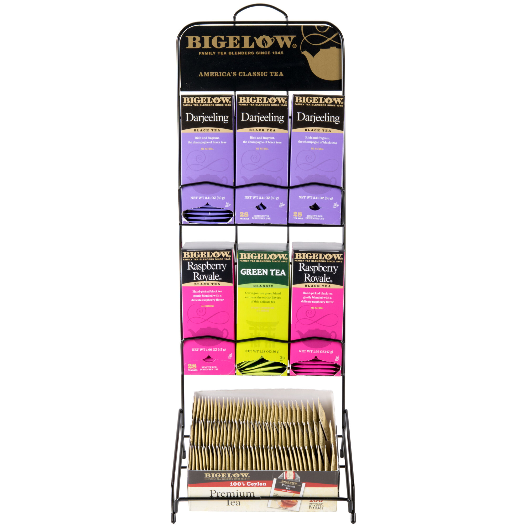 Bigelow Tea Rack Bigelow Tea ThreeTier Tea Box Rack