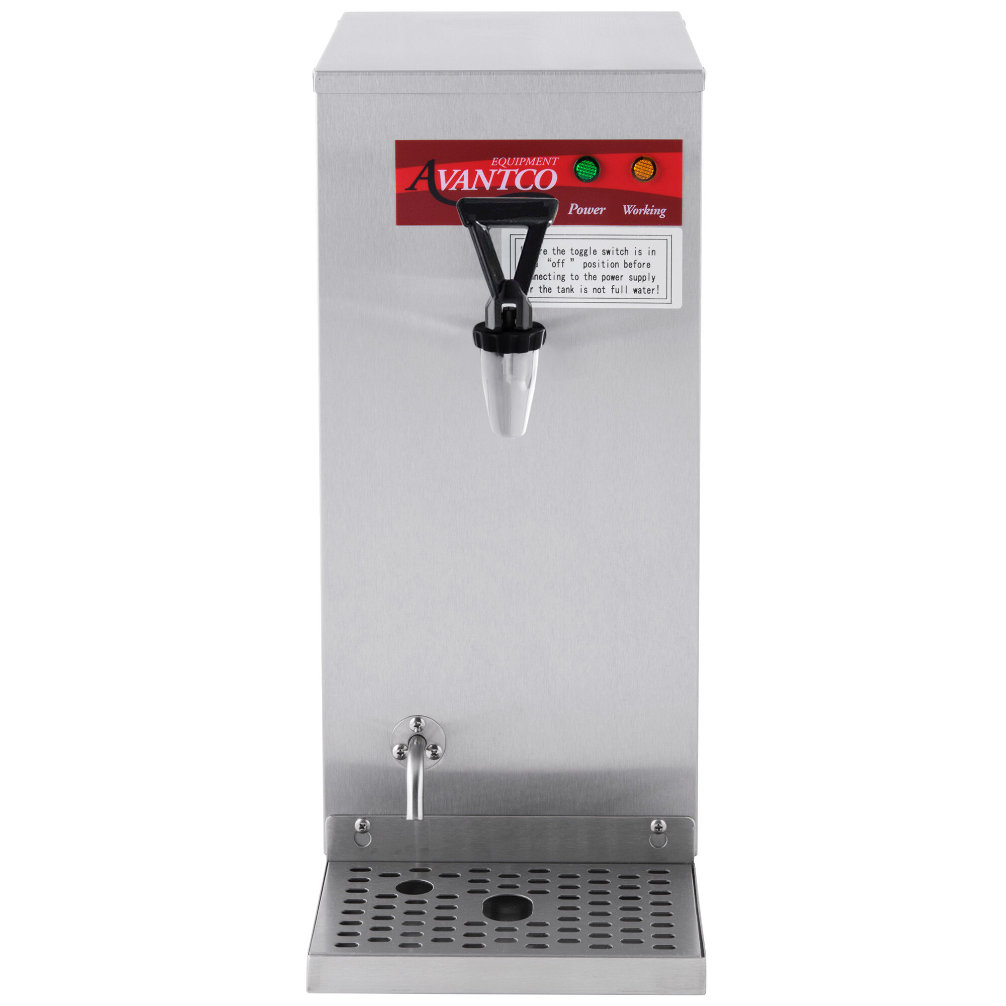 Avantco HWD15G 1.5 Gallon Hot Water Dispenser - 120V, 1450W