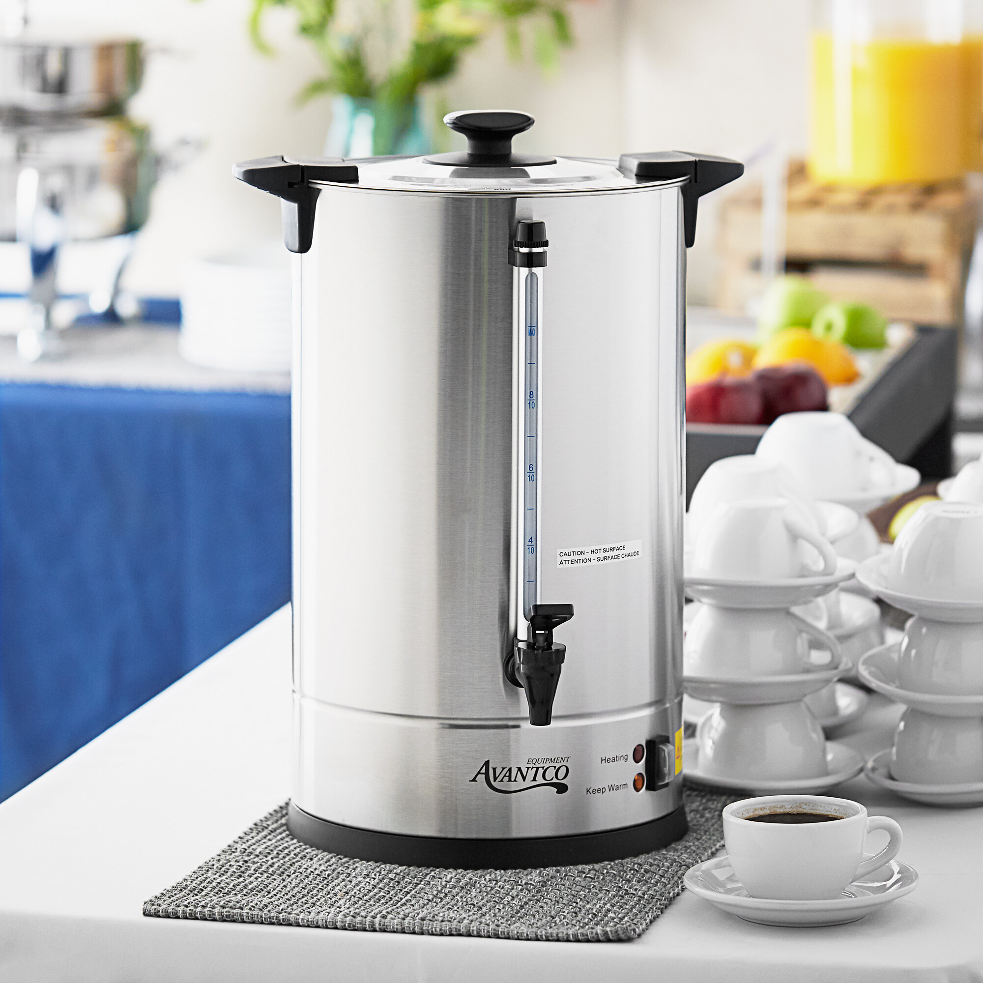 Coffee Urns 30 Cup Nesco 30-Cup Stainless Steel Coffee Urn At Hot