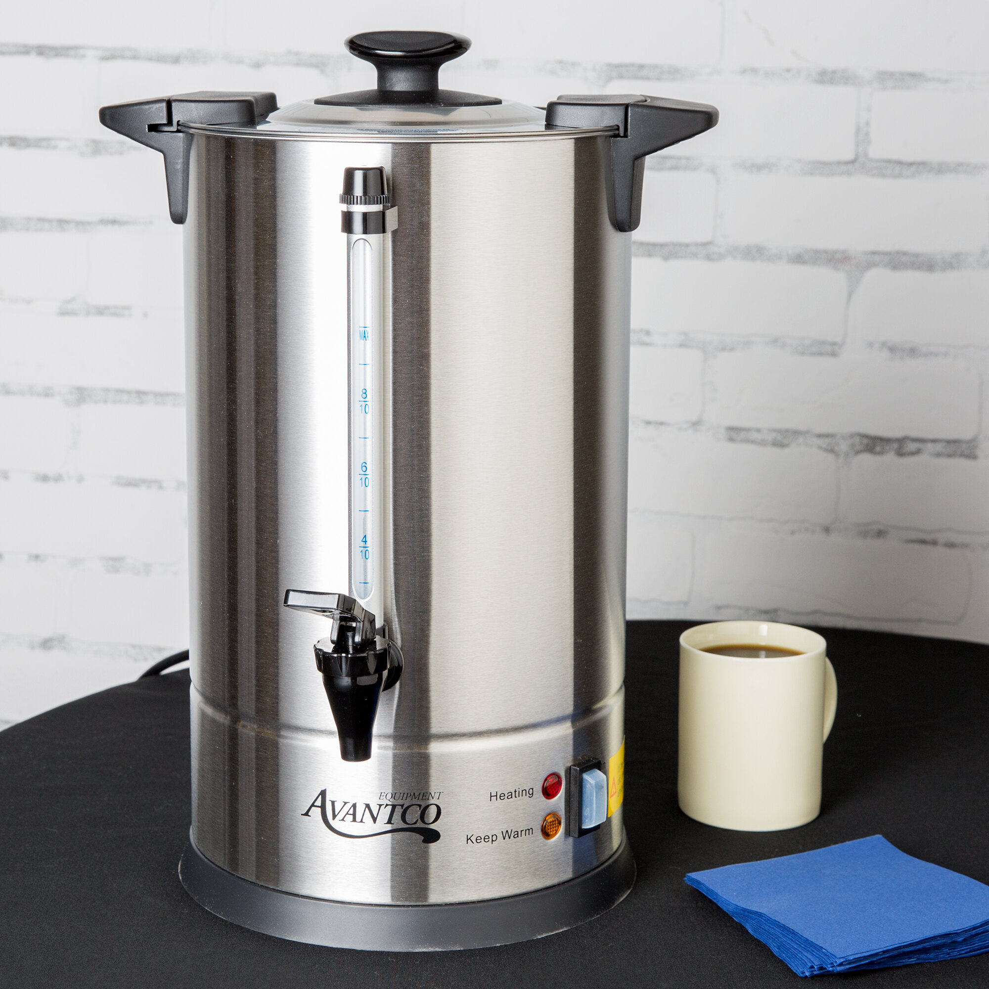 55 Cup Coffee Urn Percolator Avantco CU55ETL