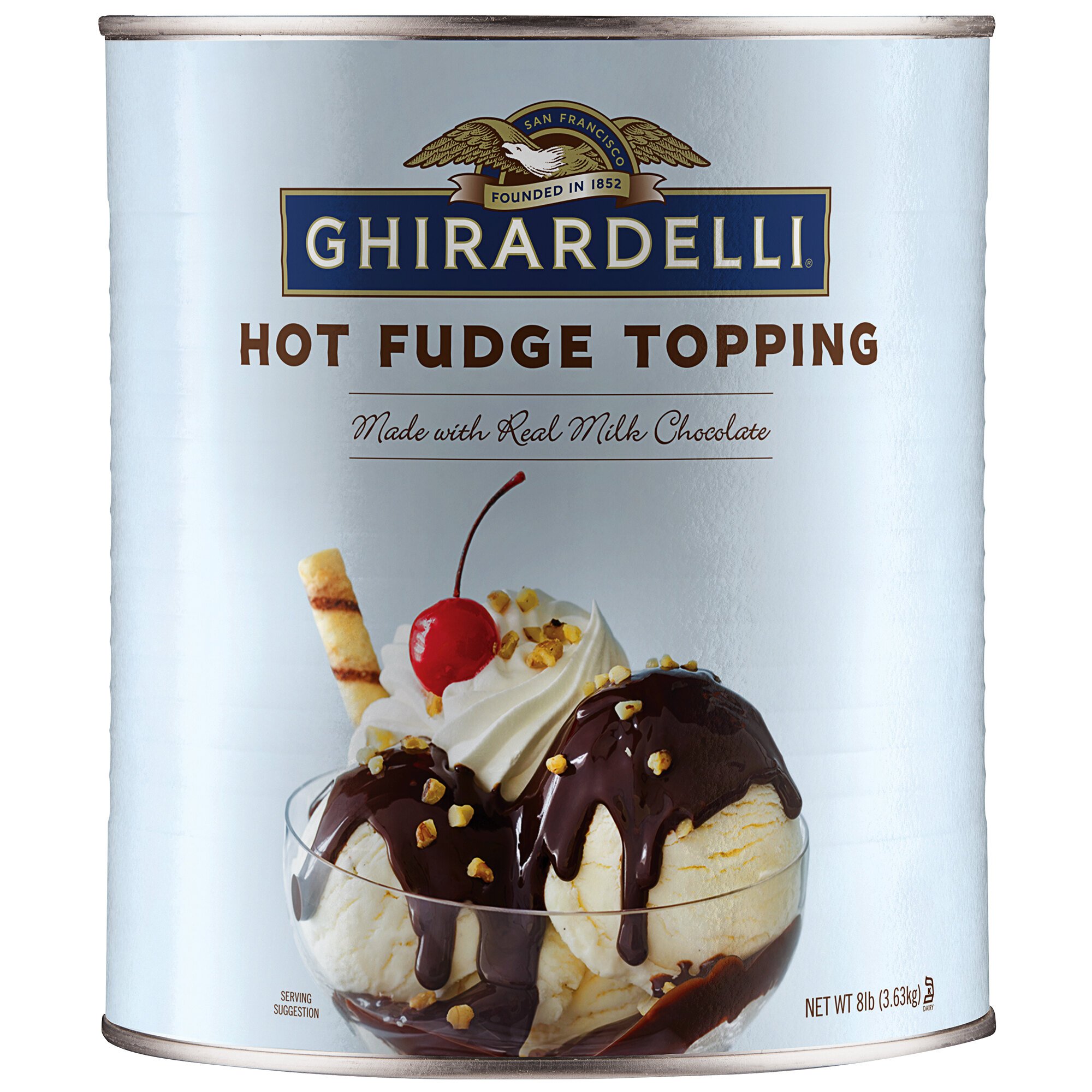 Ghirardelli #10 Can Milk Chocolate Hot Fudge