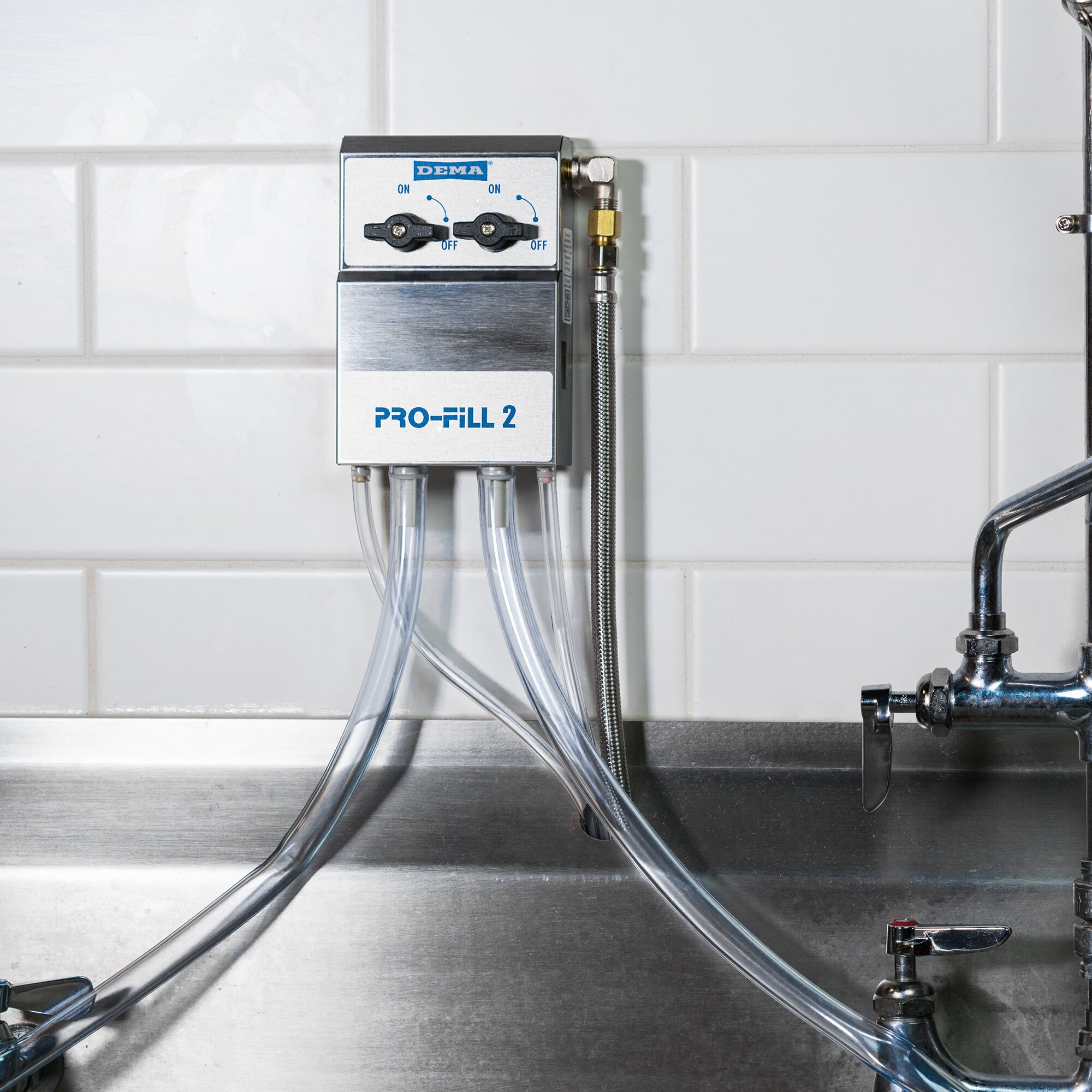 Dema ProFill 2 652AG Multi Compartment Sink Warewashing Chemical