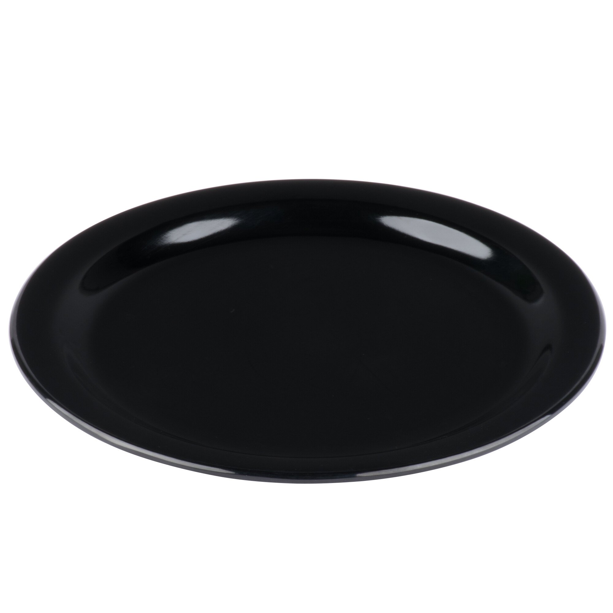 Carlisle 4350103 Dallas Ware 9" Black Melamine Plate 48/Case
