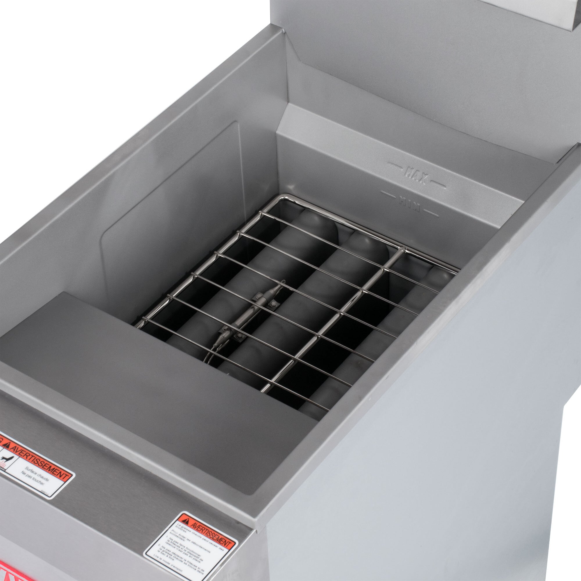 Friteuse sur pied au gaz naturel Vulcan LG400-1 45-50 lb - 120,000 BTU — image 4