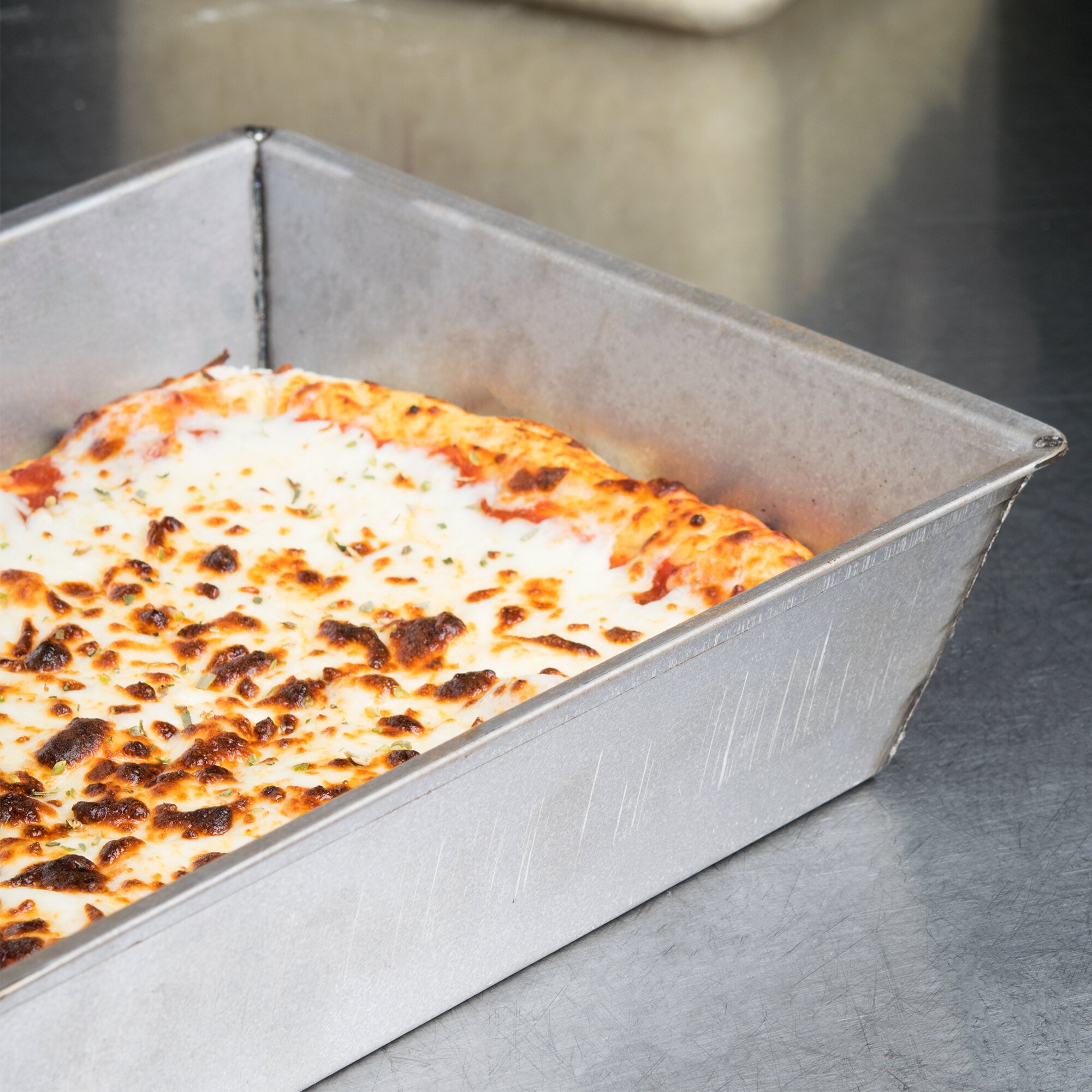 Chicago Metallic 90810 8 1/8" x 10 1/4" x 2 1/2" Aluminized Steel