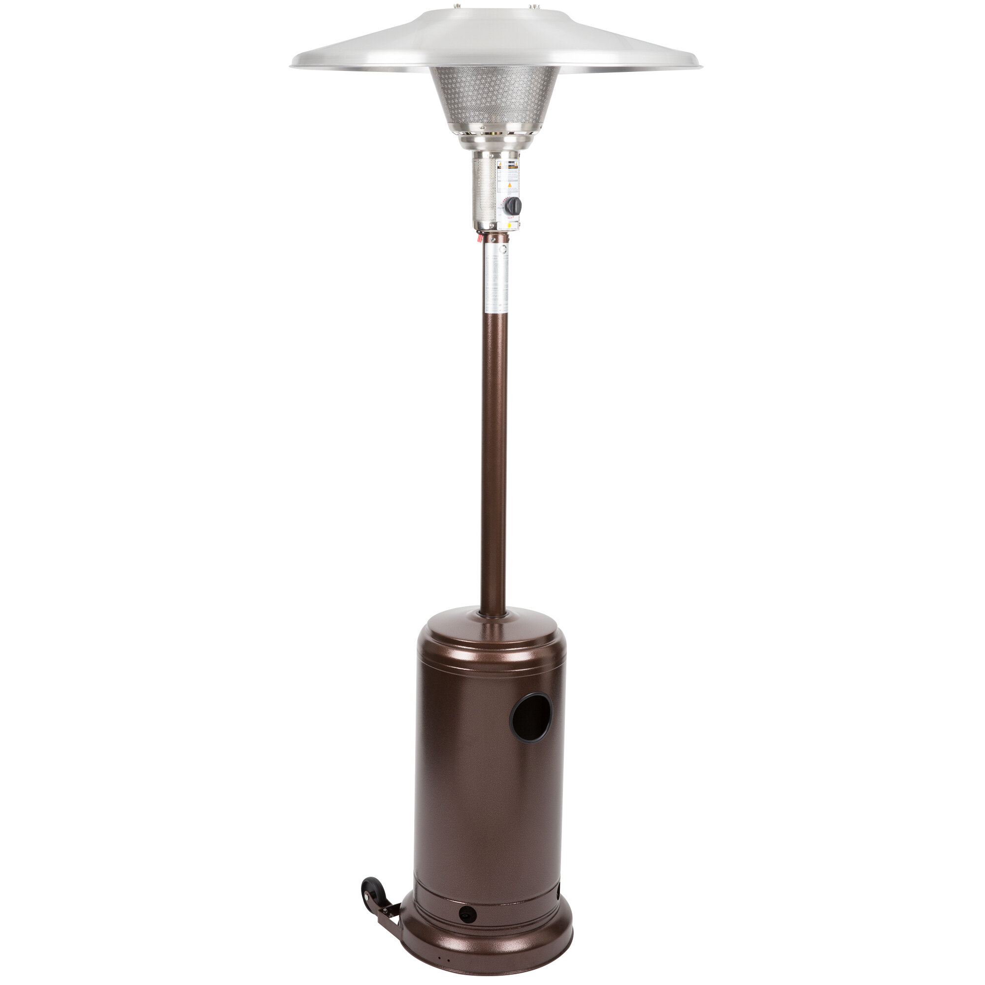 Crown Verity CV2650AB Bronze Portable Propane Outdoor Patio Heater