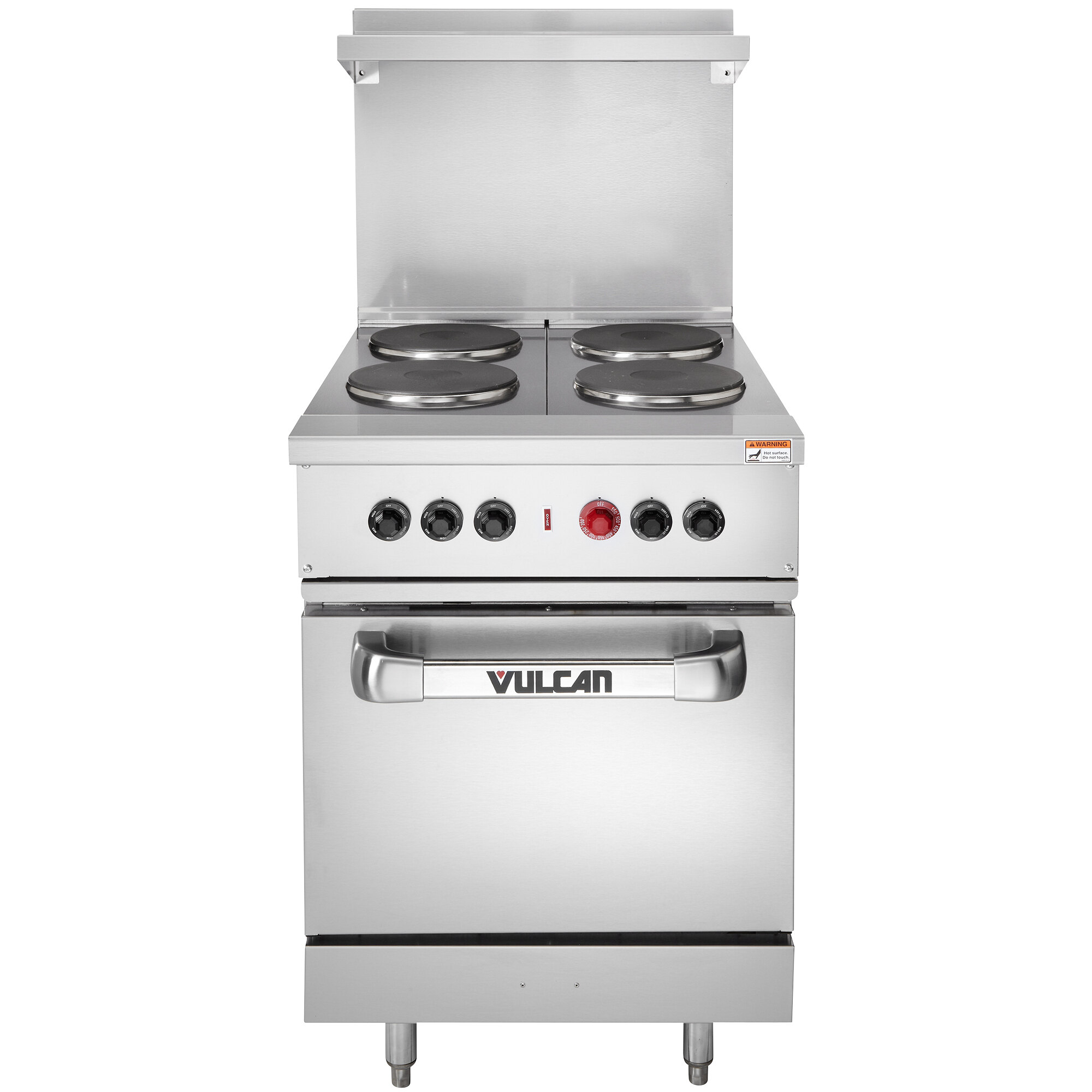 Vulcan EV24S4FP4803 Endurance Series 4 Burner 24" Electric Range with