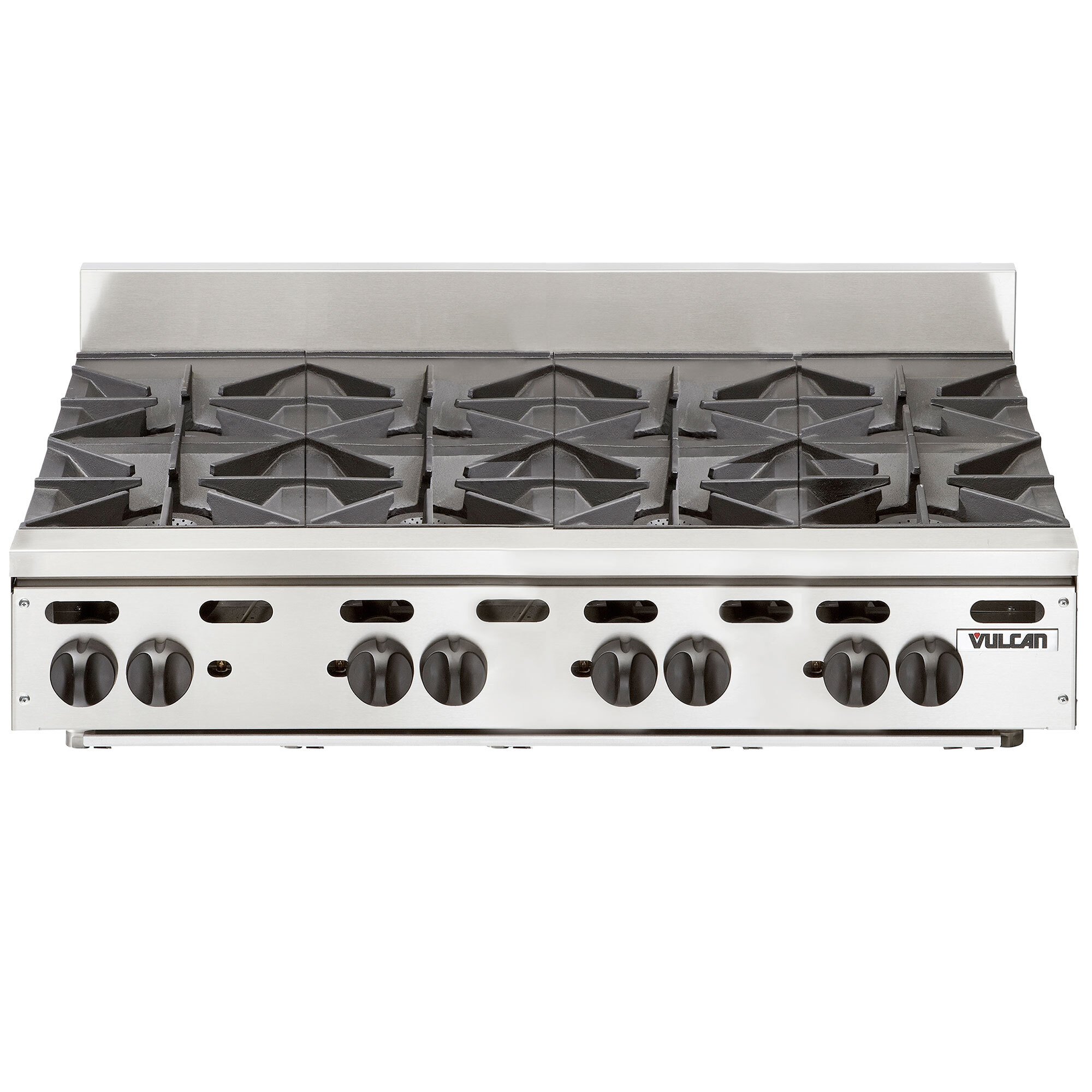 Vulcan VHP848 Liquid Propane 48" 8 Burner Countertop Range 220,000 BTU
