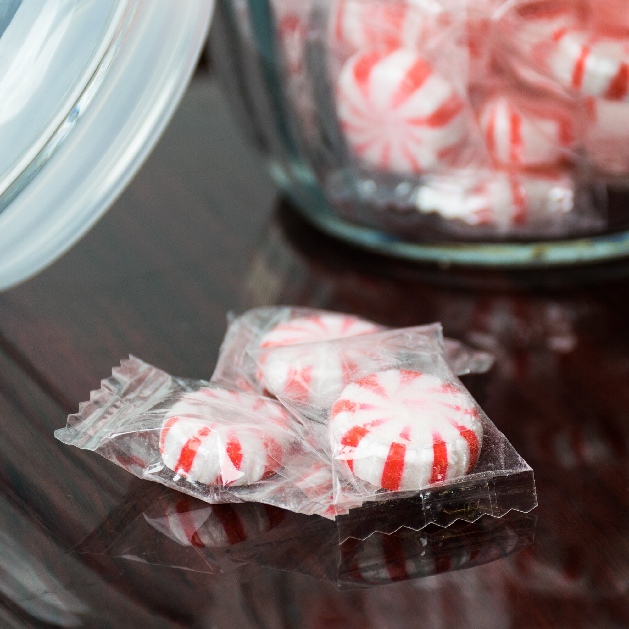 Peppermint Starlite Mints Individually Wrapped 5 lb. Bag