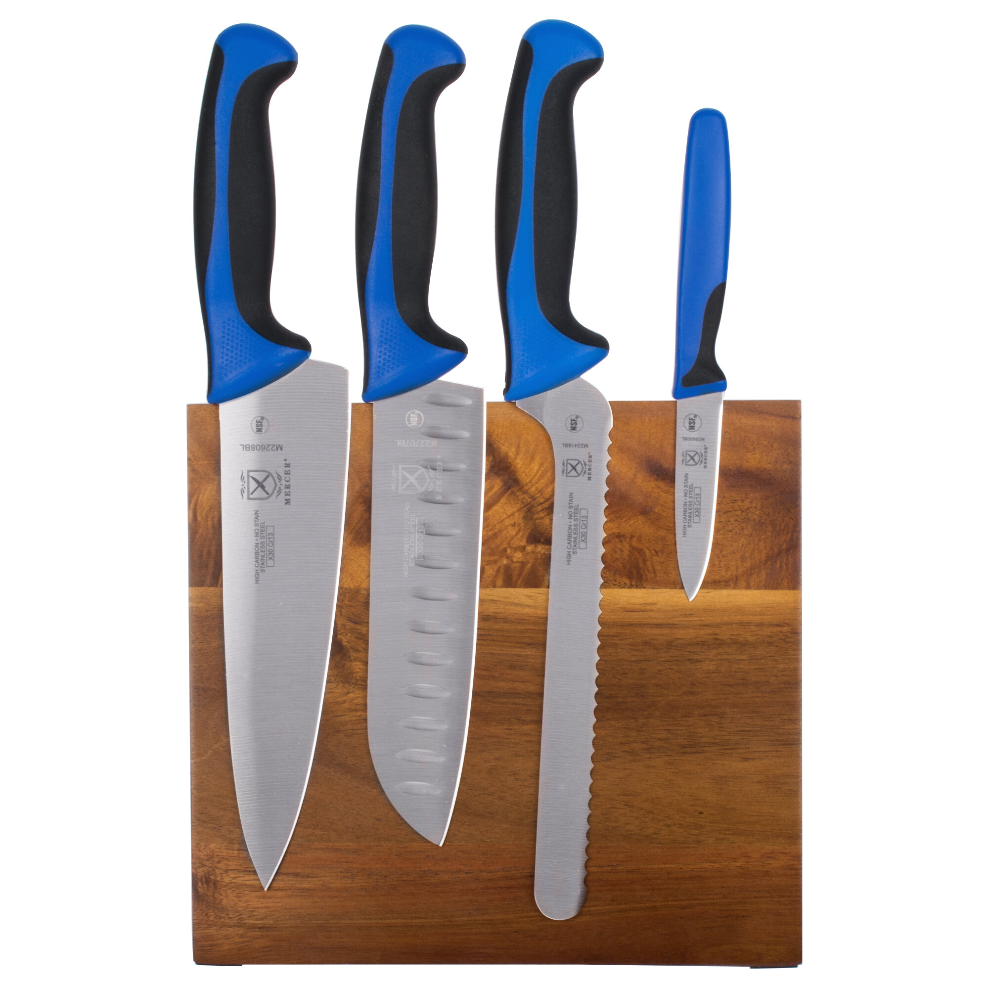 Mercer Culinary M21982BL Millennia® 5Piece Acacia Board and