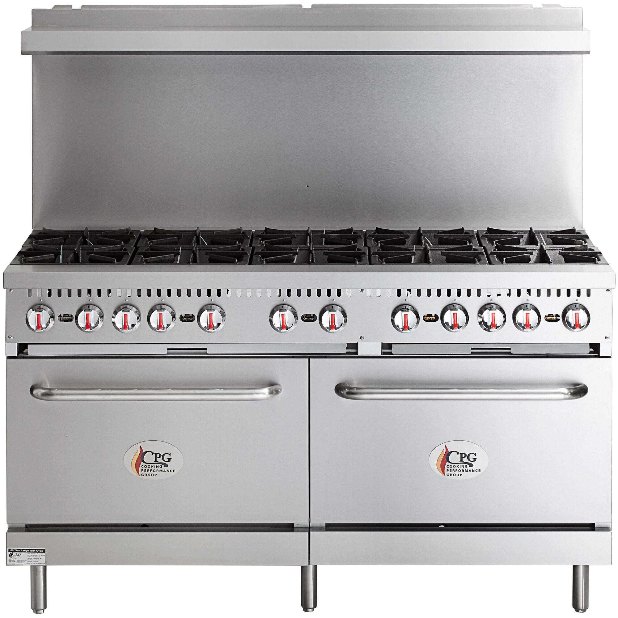 Cooking Performance Group S60-L Liquid Propane 10 Burner 60