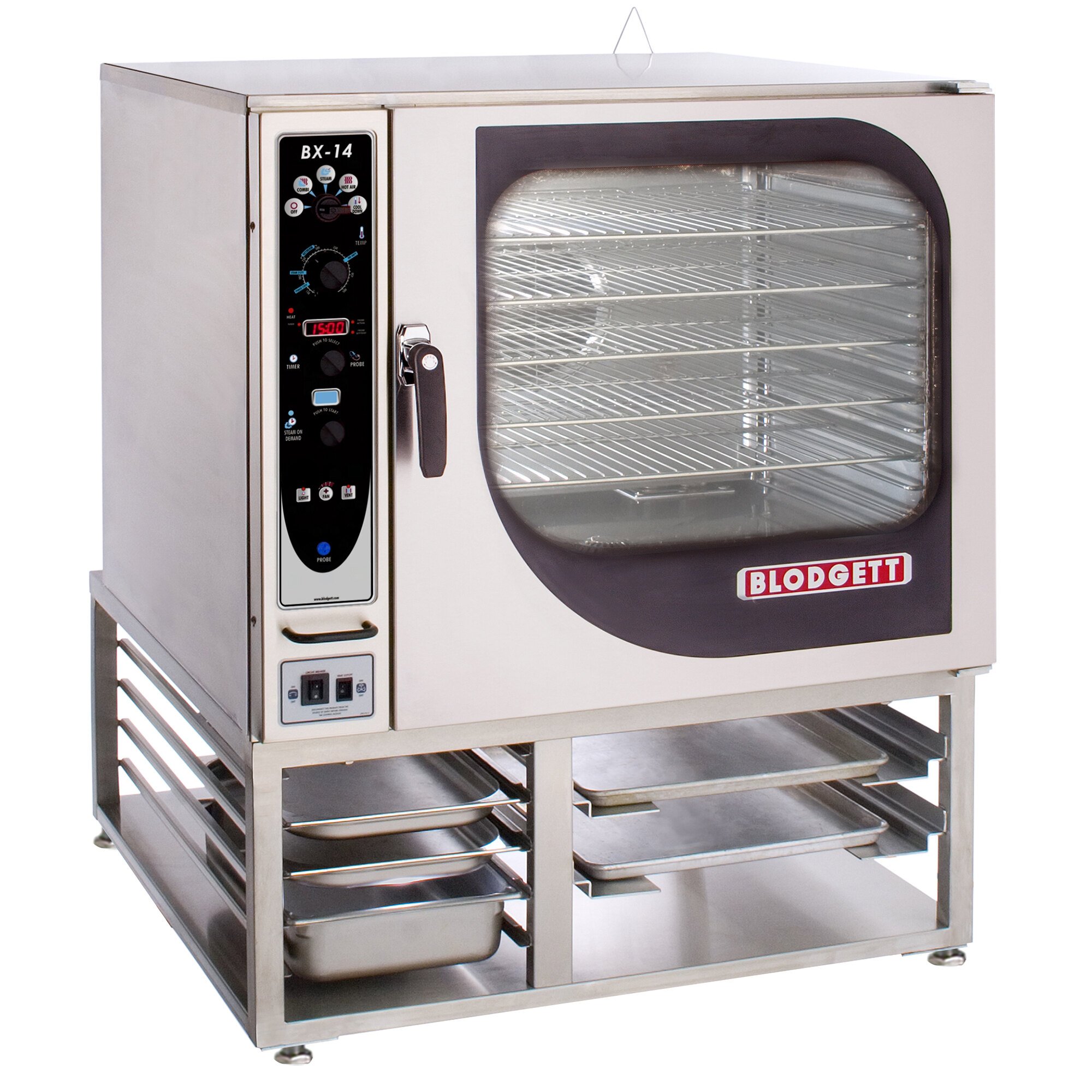 Blodgett Bx 14e 208 3 Single Full Size Boilerless Electric Combi Oven With Manual Controls
