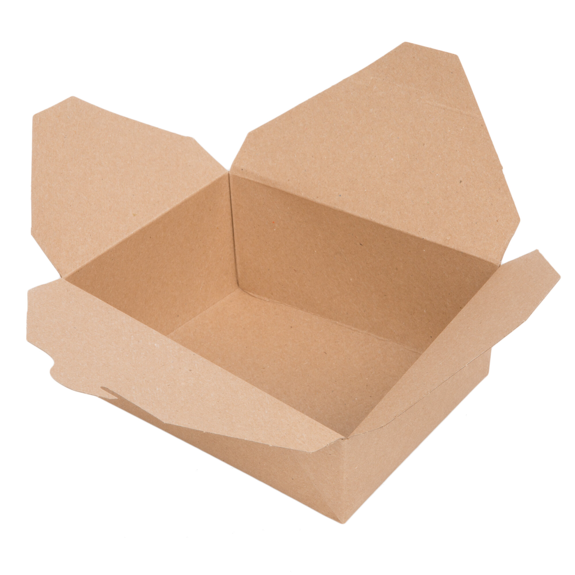 FoldPak 08BPEARTHM BioPlus Earth 6 1/2" x 5 3/4" x 2 1/2" Kraft