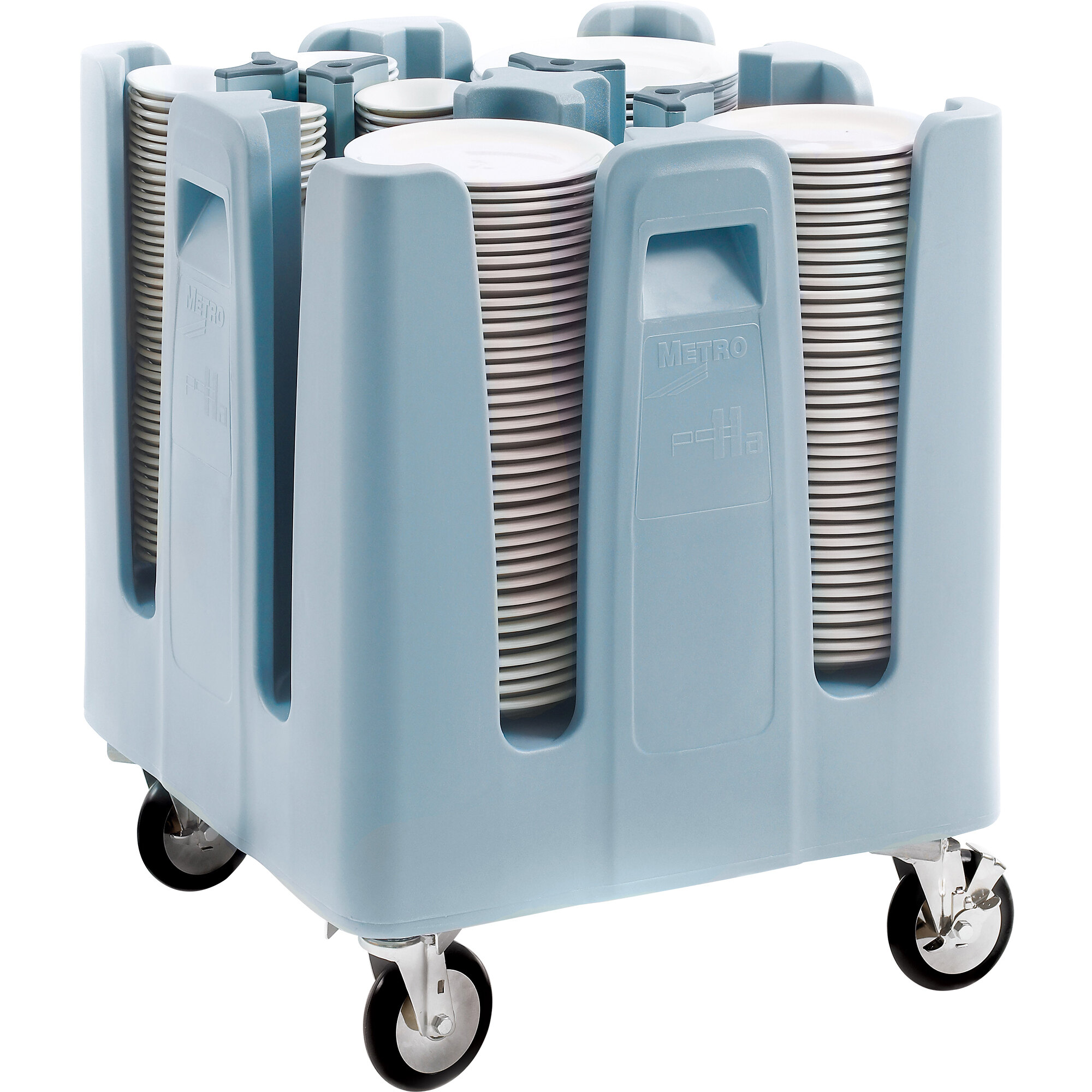 Metro PCD7 "Poker Chip" Dish Dolly Holds up to 540 Dishes