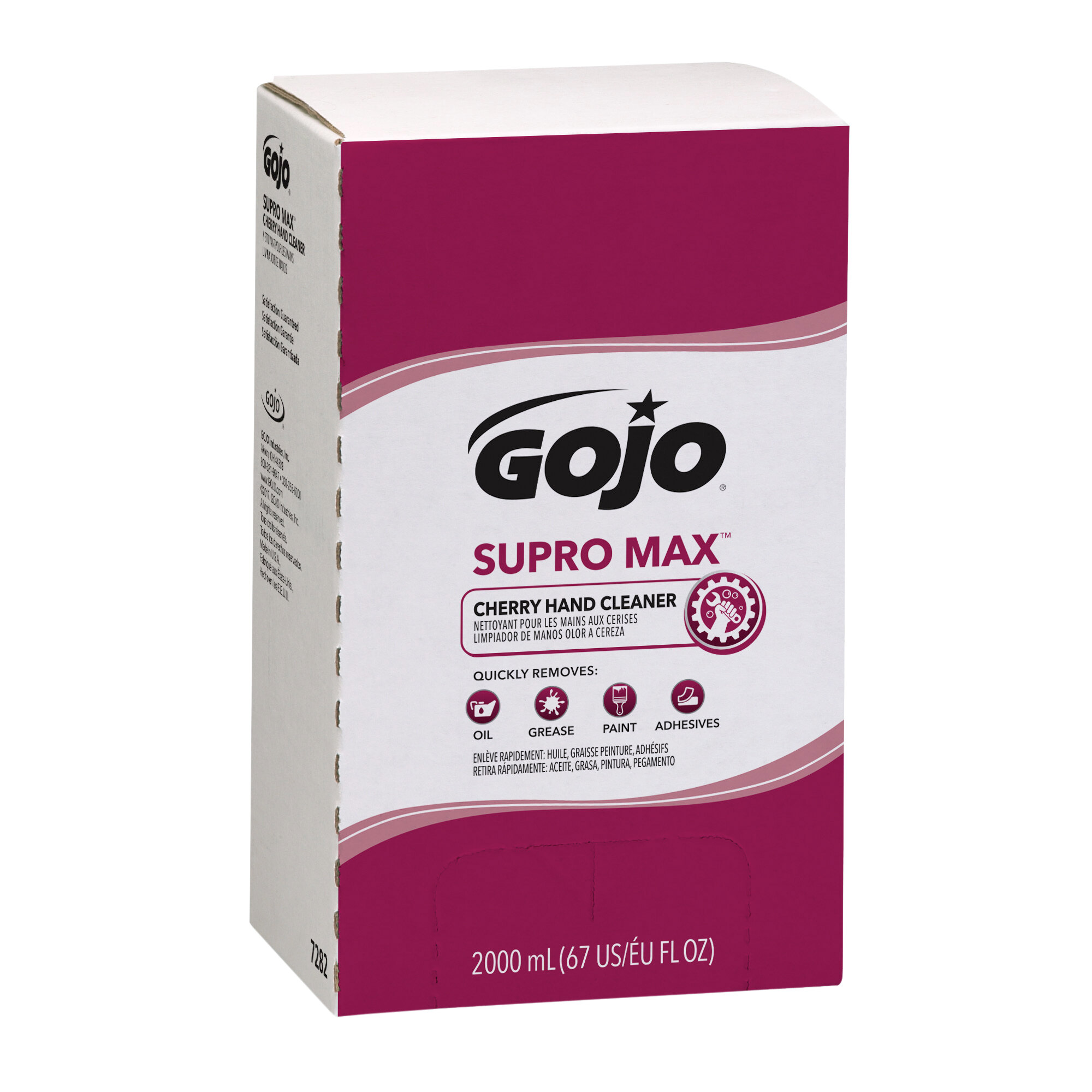 GOJO® 728204 TDX 2000 mL Supro Max Cherry Hand Cleaner