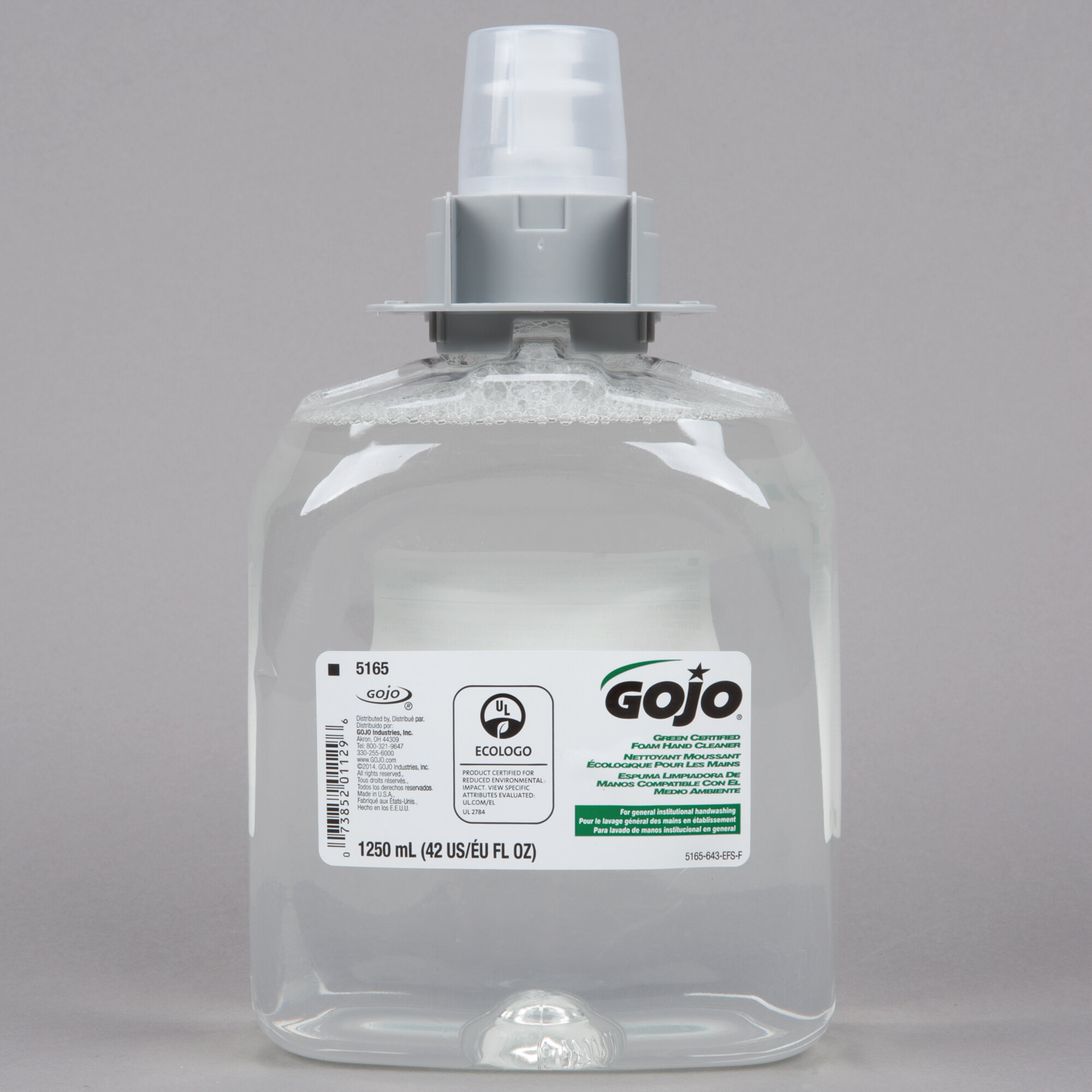 GOJO® 516504 FMX12 Green Certified 1250 mL Fragrance Free Foaming