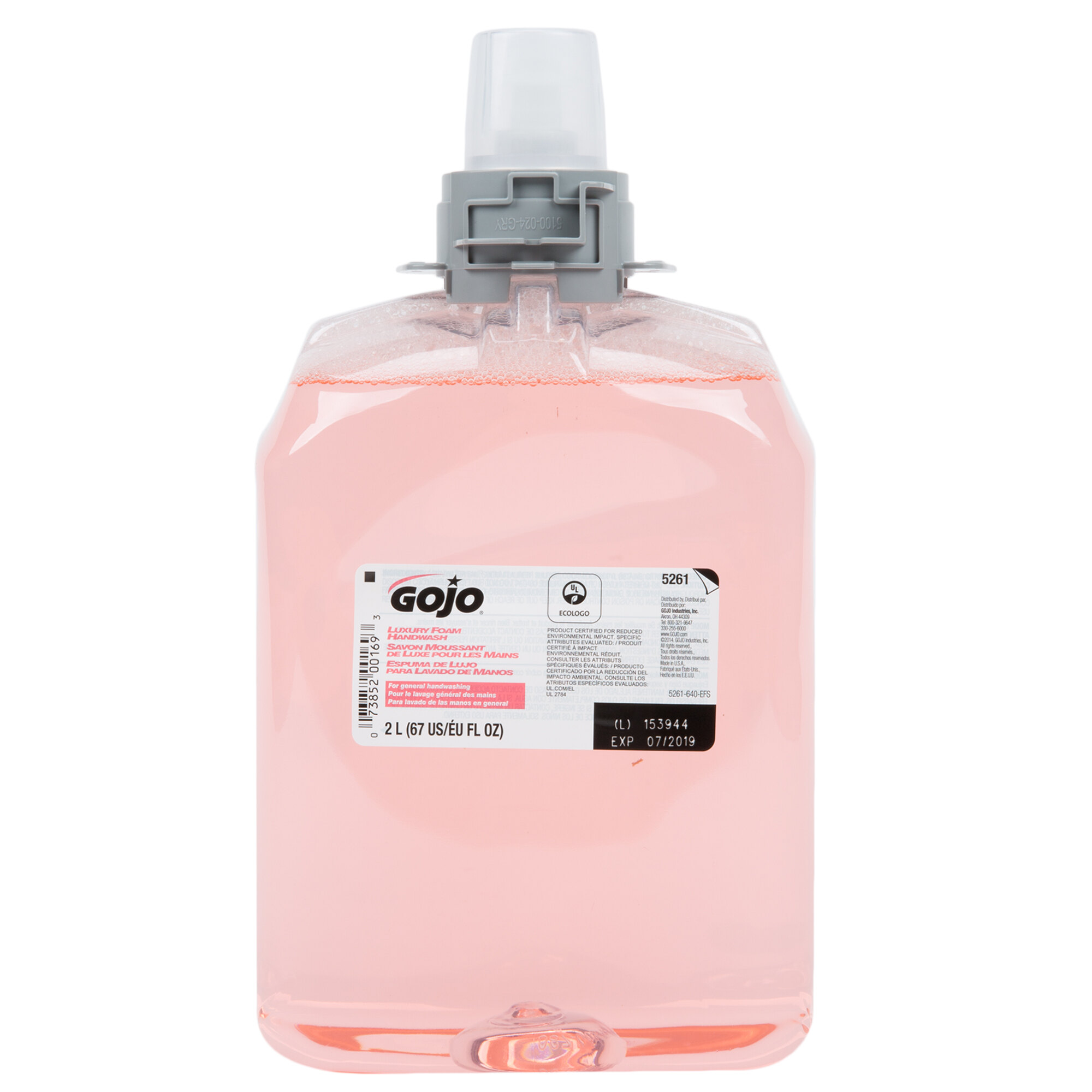 GOJO® 526102 FMX20 Luxury 2000 mL Cranberry Foaming Hand Soap
