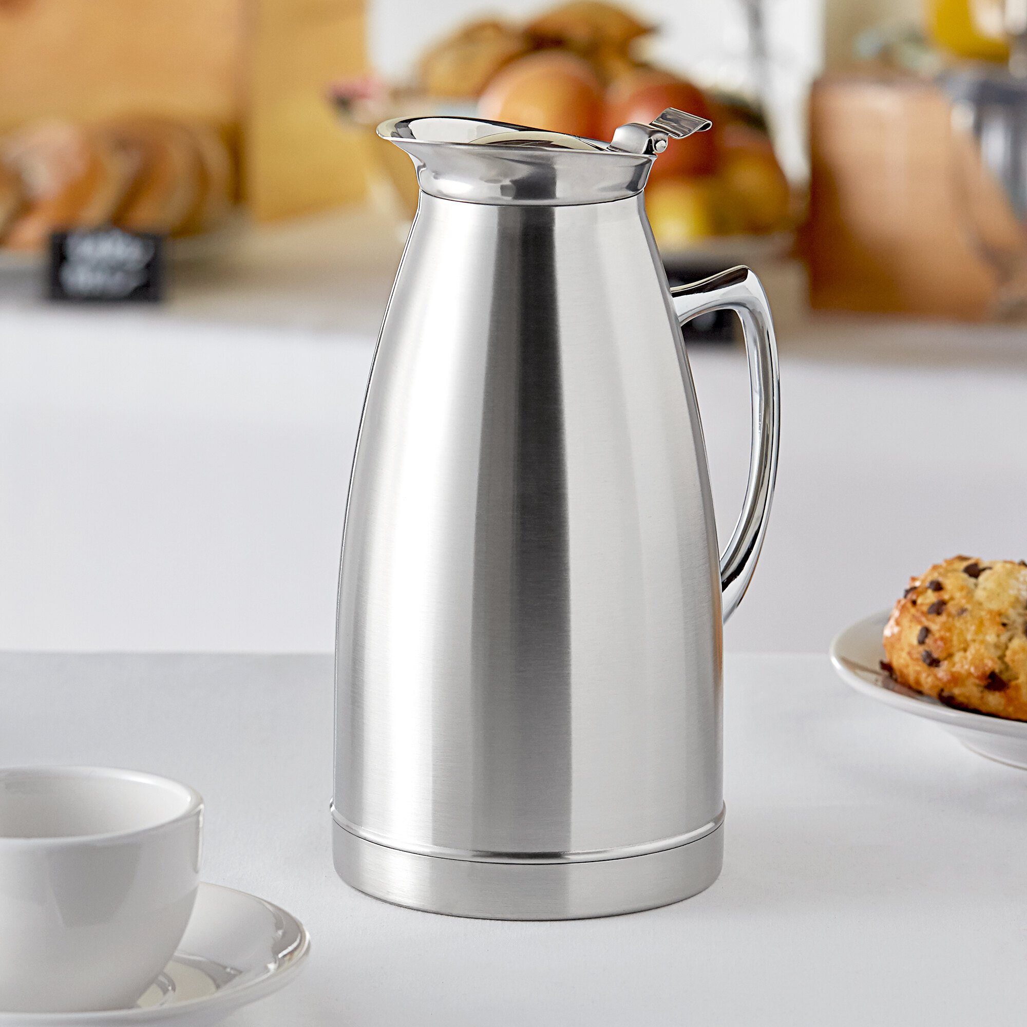 Choice 50 oz. Stainless Steel Thermal Beverage Server