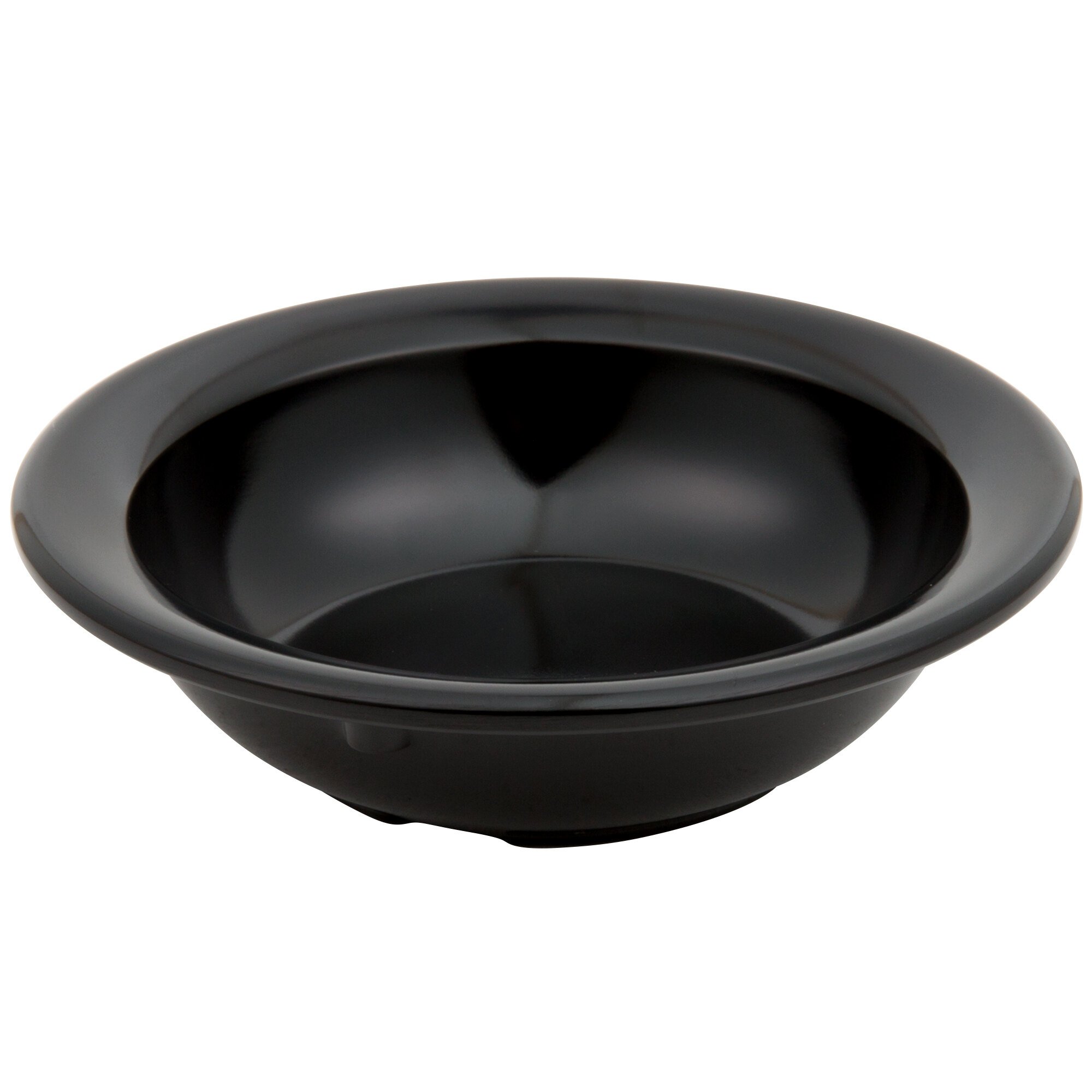 Carlisle 4353203 Dallas Ware 3.5 oz. Black Fruit Bowl 48/Case