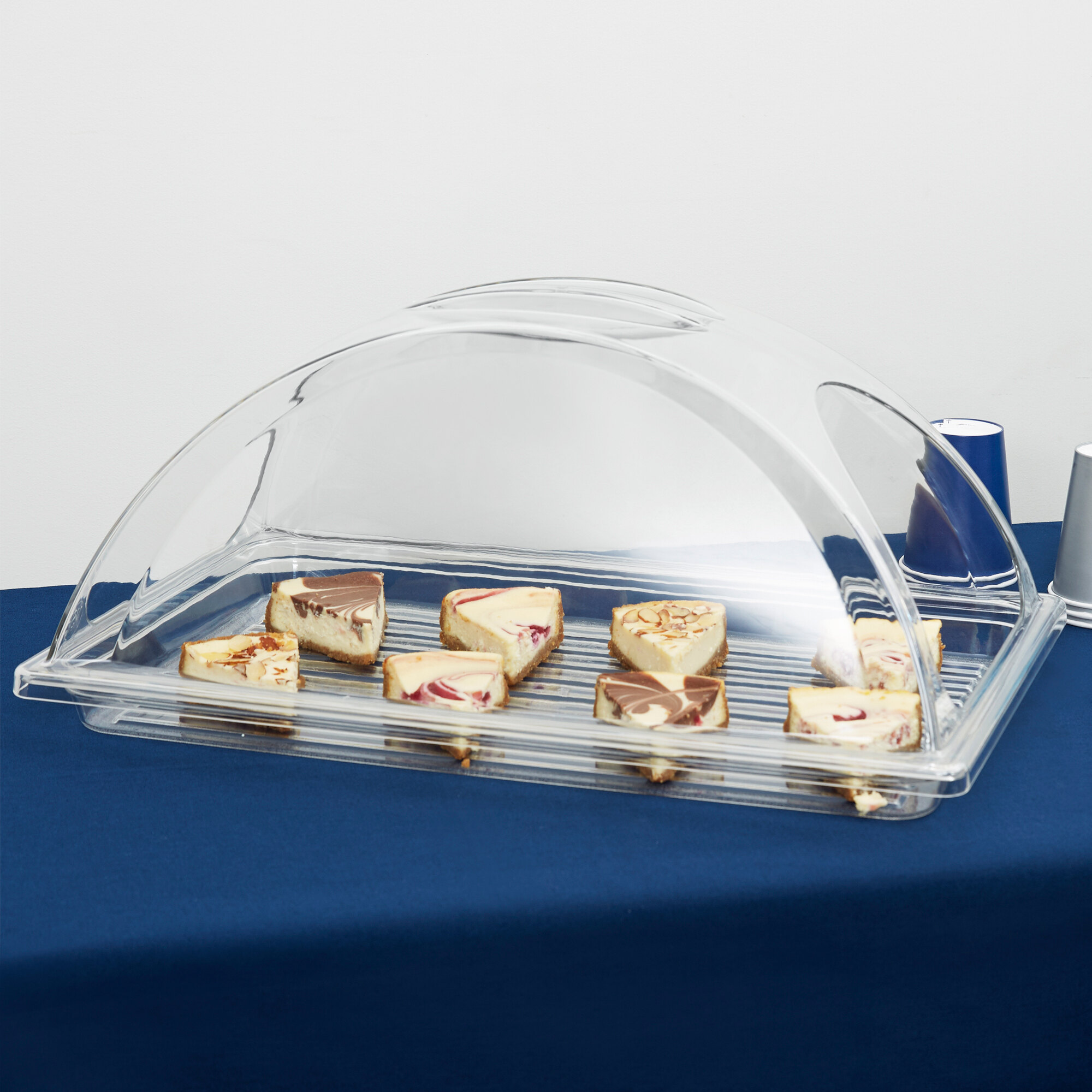 Sample and Display Tray Kit with Clear Polycarbonate Tray and Double
