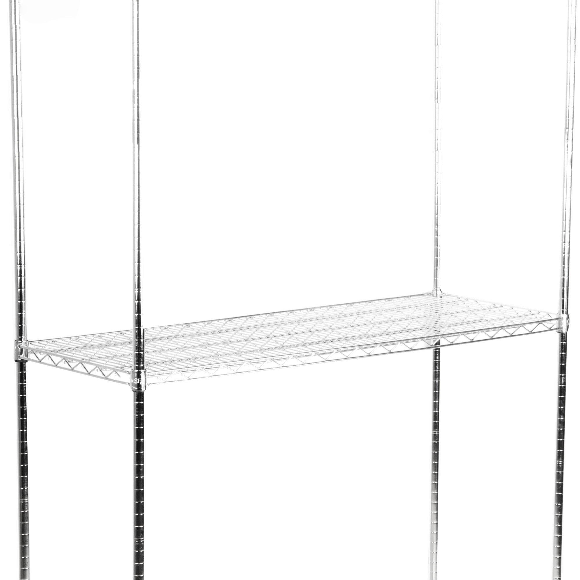 Regency 18" x 48" NSF Stainless Steel Wire Shelf
