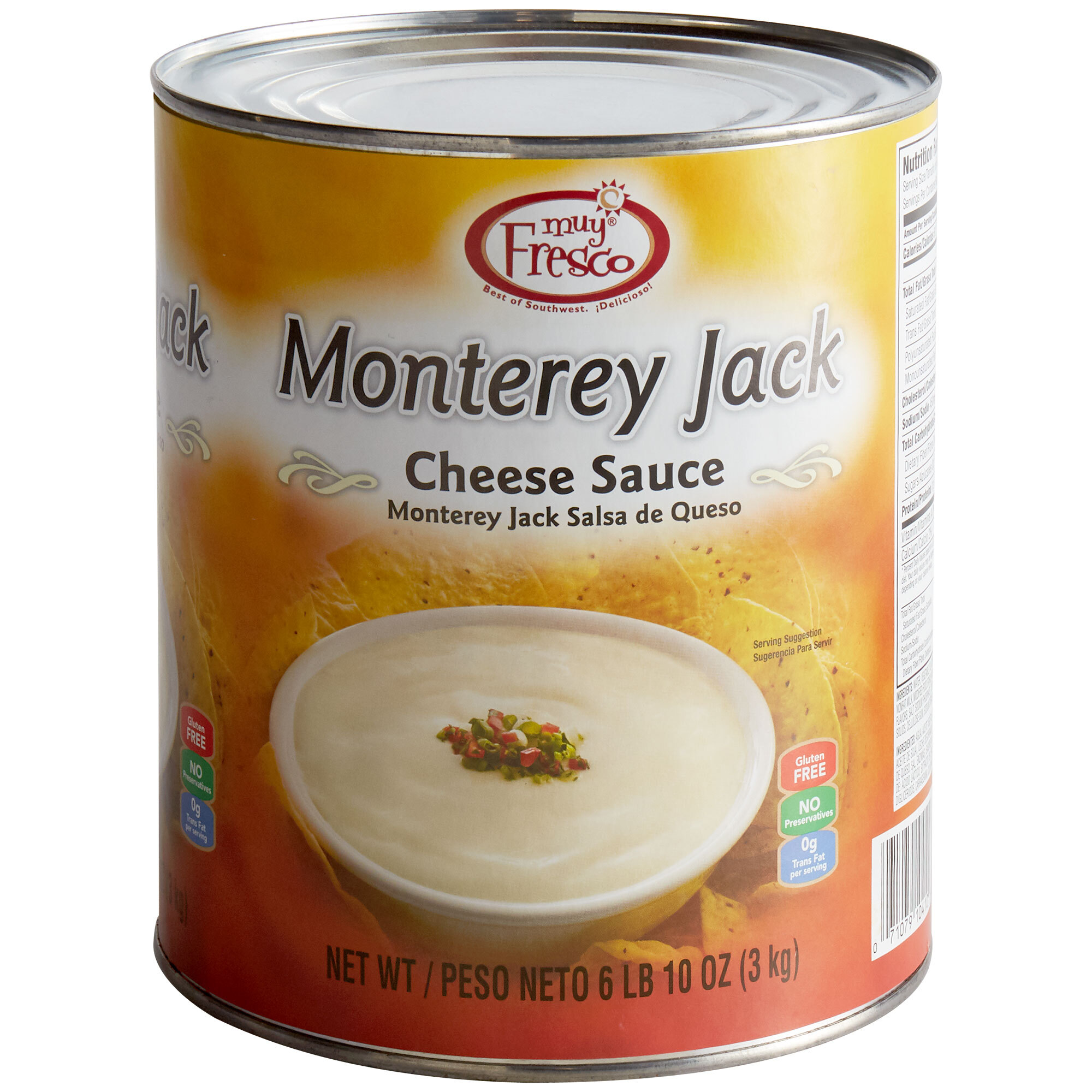 Muy Fresco 10 Can Monterey Jack Cheese Sauce