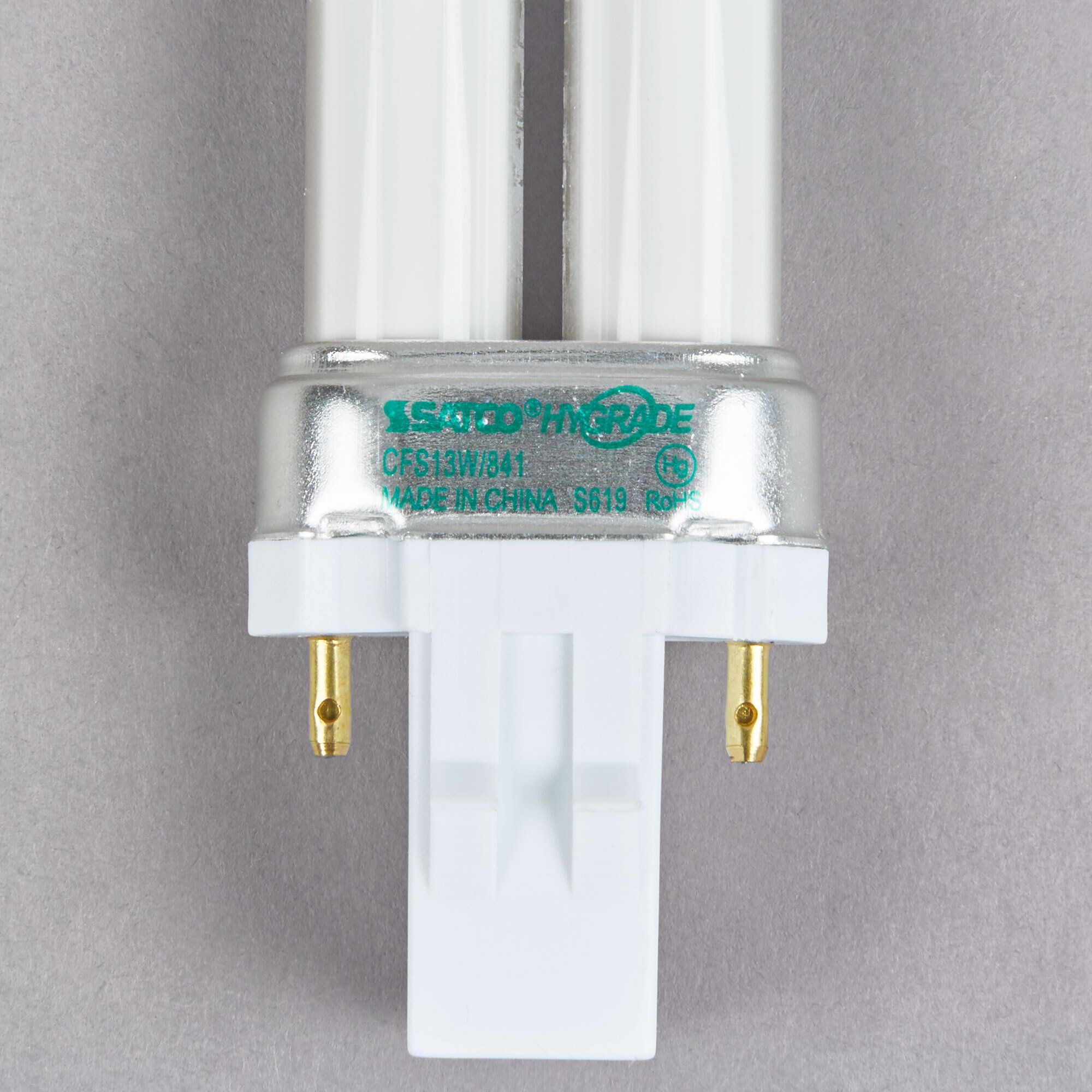 Satco S8336 HyGrade 18 Watt Cool White Pin Based Compact Fluorescent