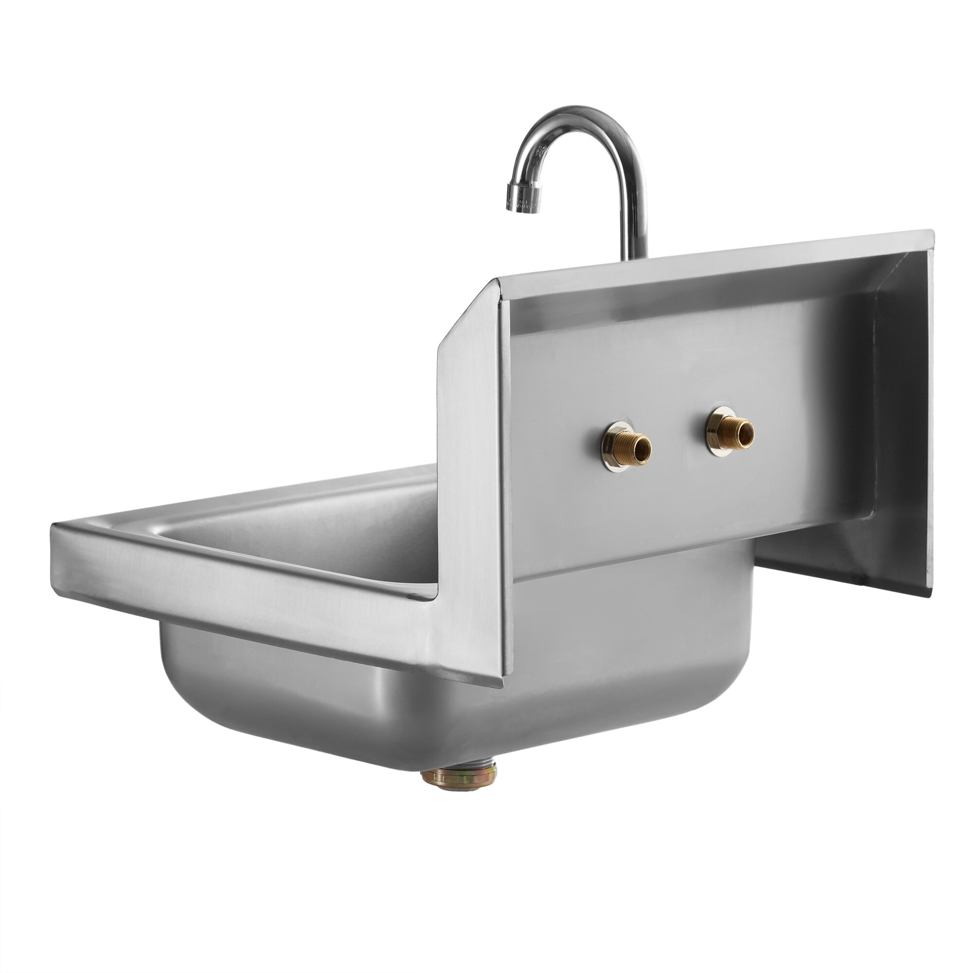 Regency Wall Mount Stainless Steel Hand Washing Sink