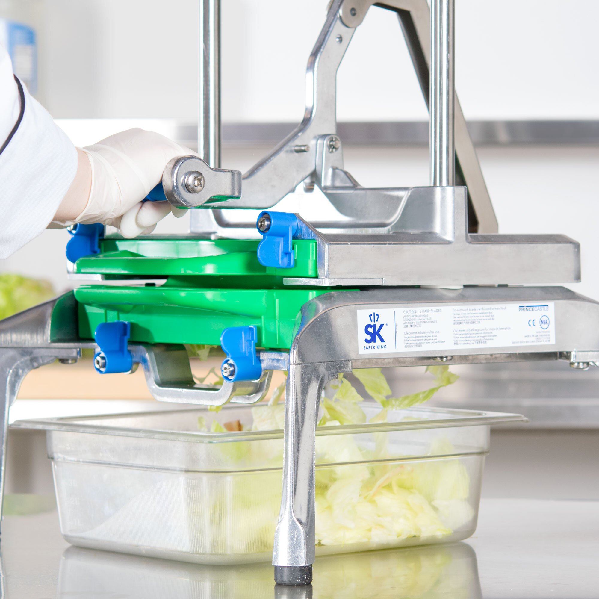 Prince Castle Saber King High Output 1" x 2" Lettuce Chopper