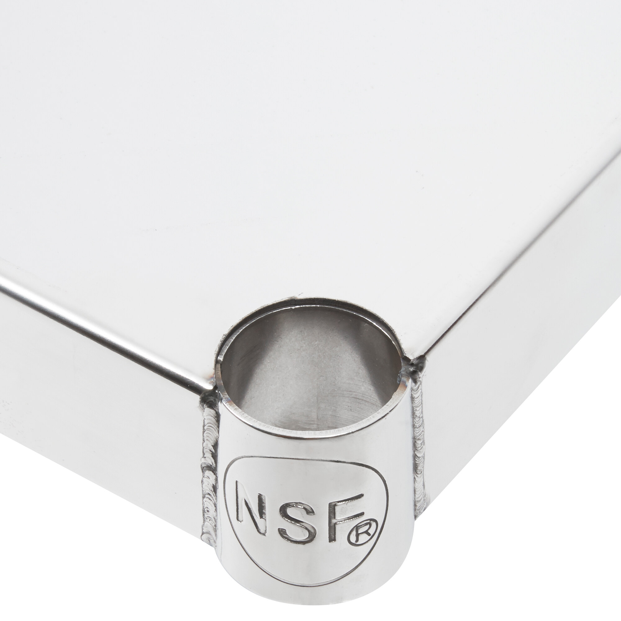 Regency 24" x 24" NSF Stainless Steel Solid Shelf